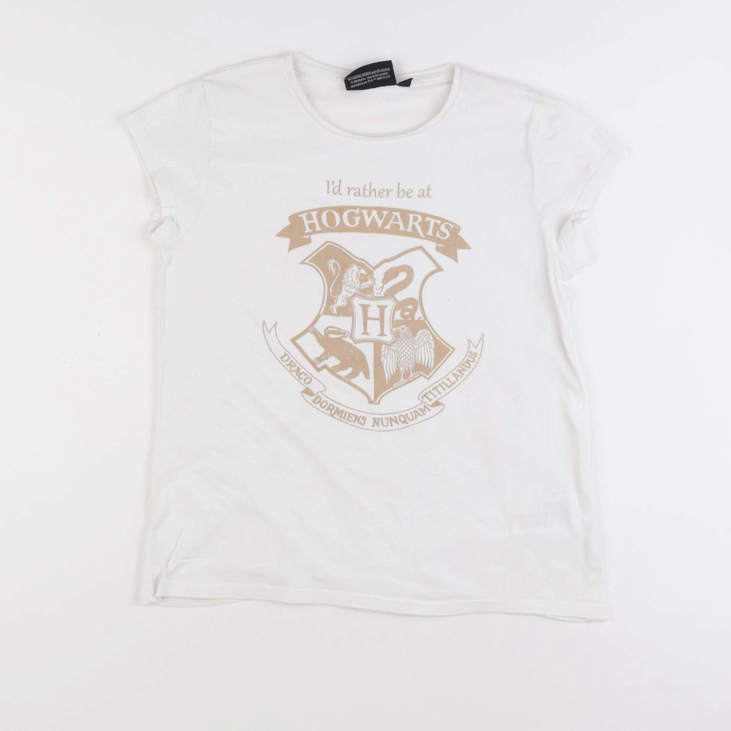 Vertbaudet - tee-shirt beige - 12 ans