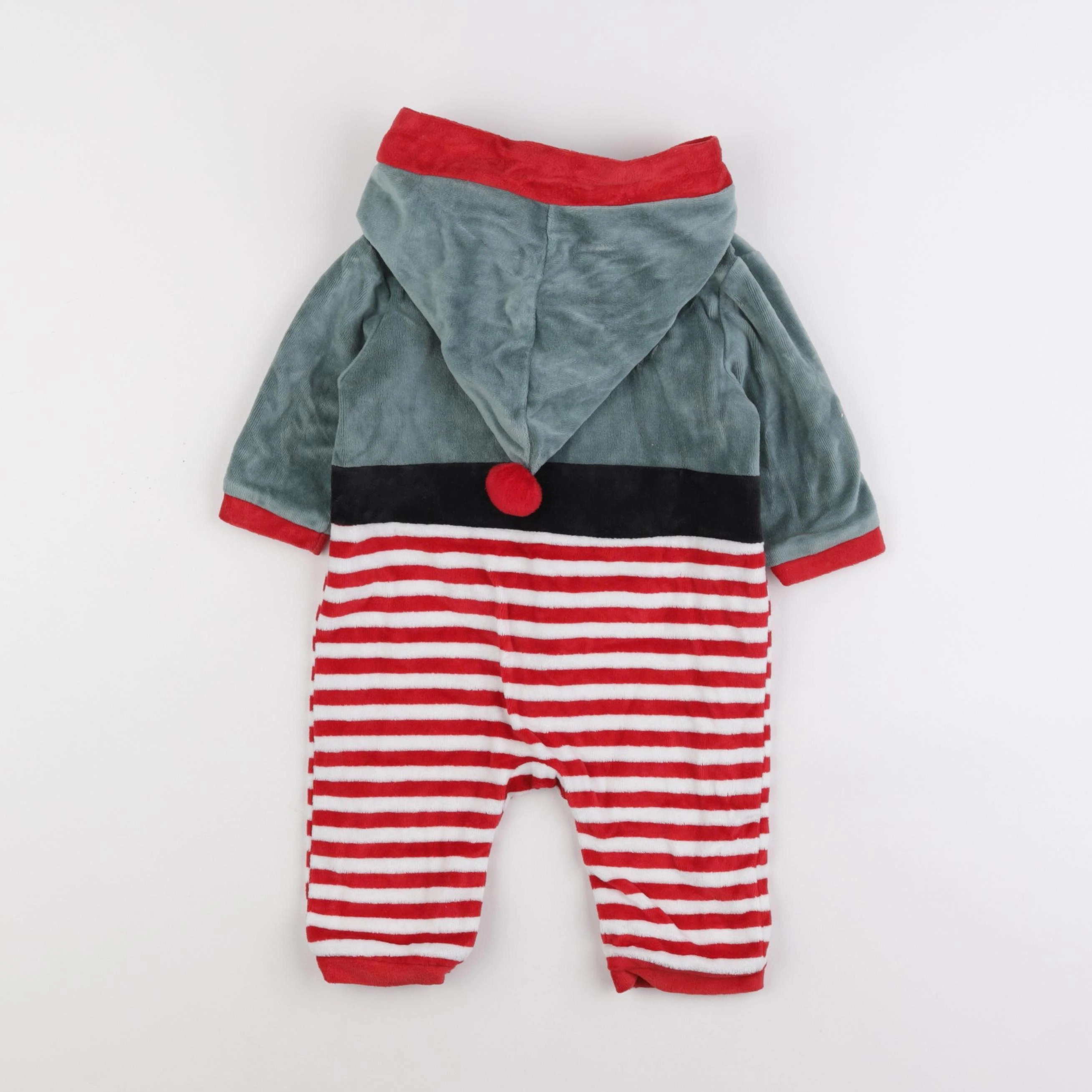 Vertbaudet - sur-pyjama multicolore - 9 mois