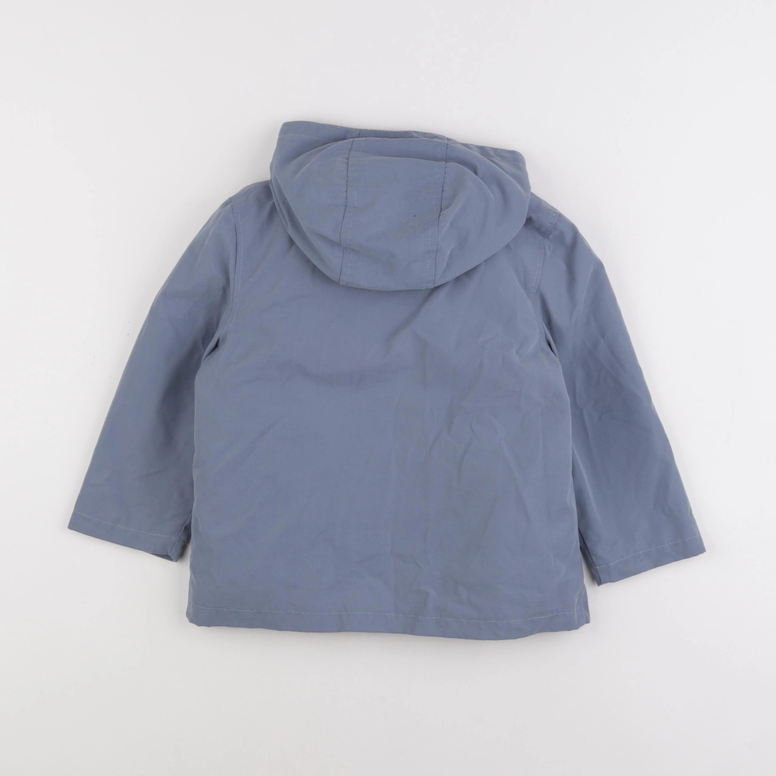 Vertbaudet - manteau doublure amovible bleu - 36 mois
