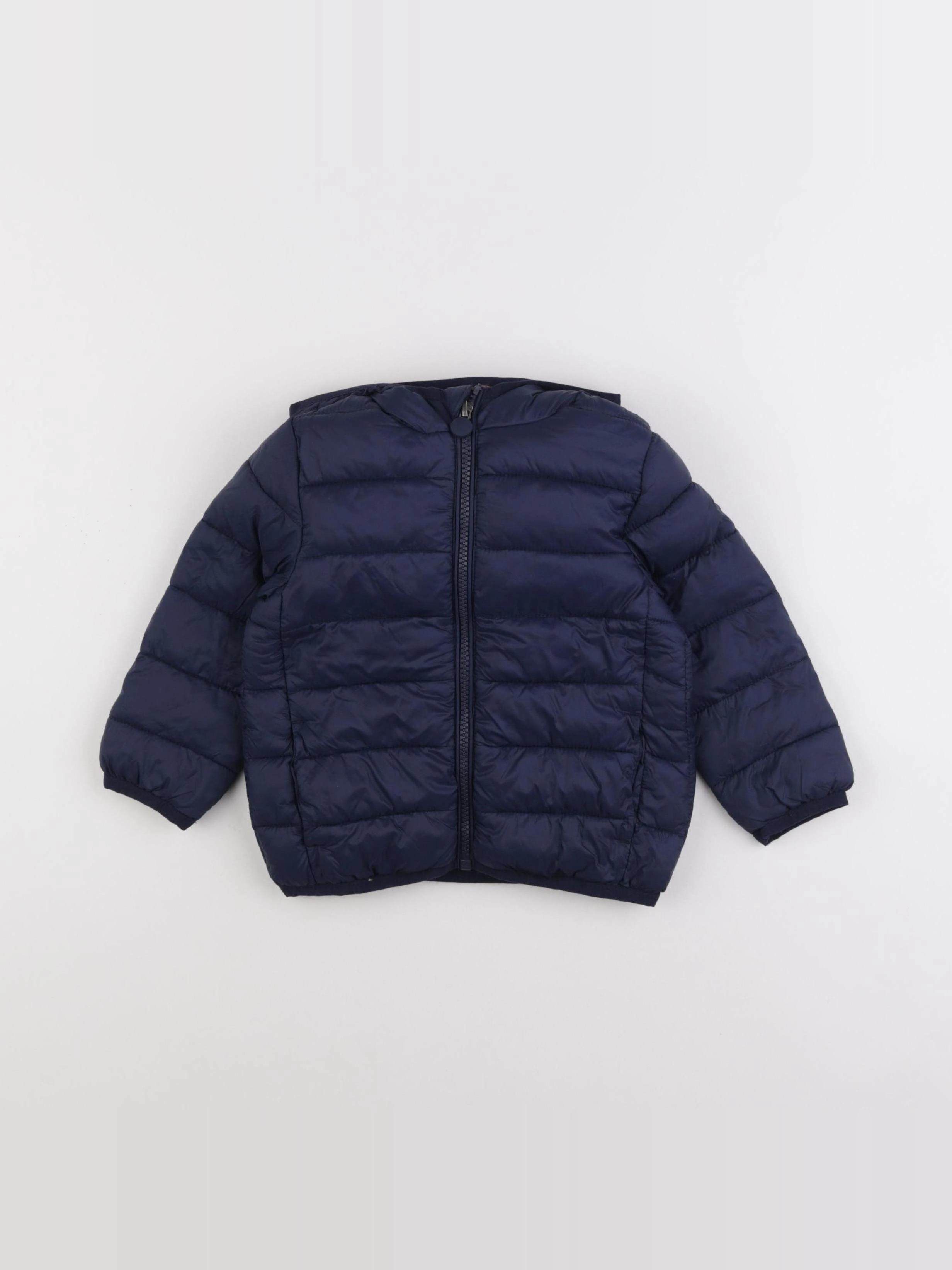 Vertbaudet - doudoune bleu - 2 ans
