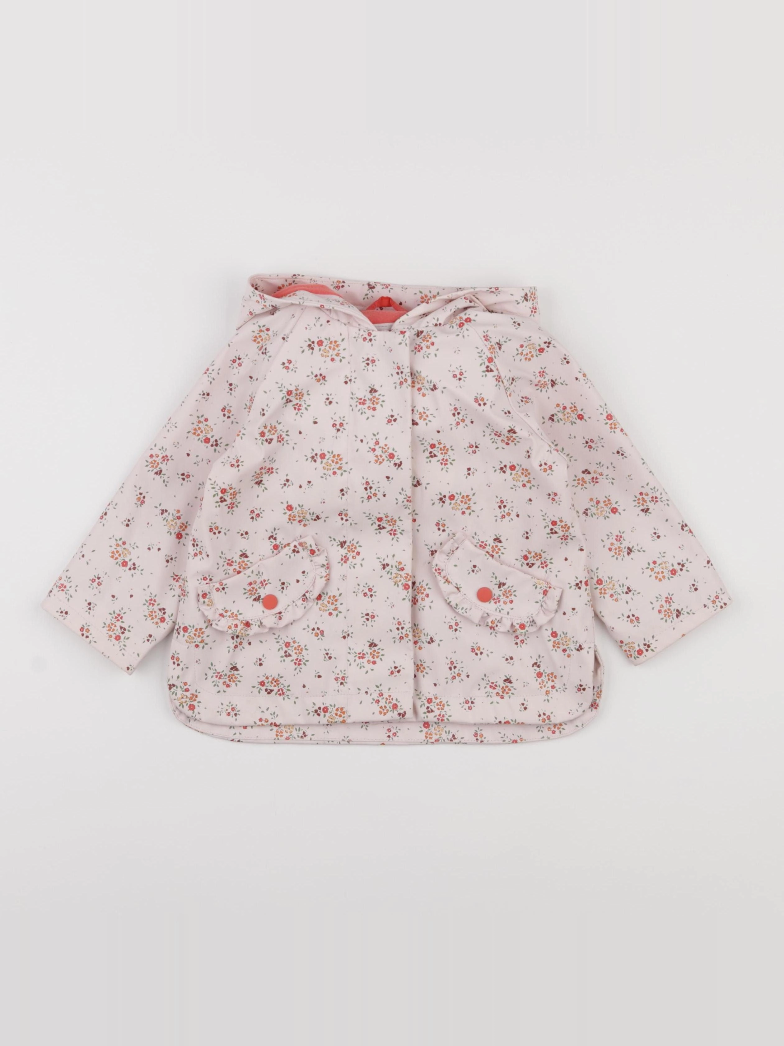 Vertbaudet - imperméable rose - 18 mois