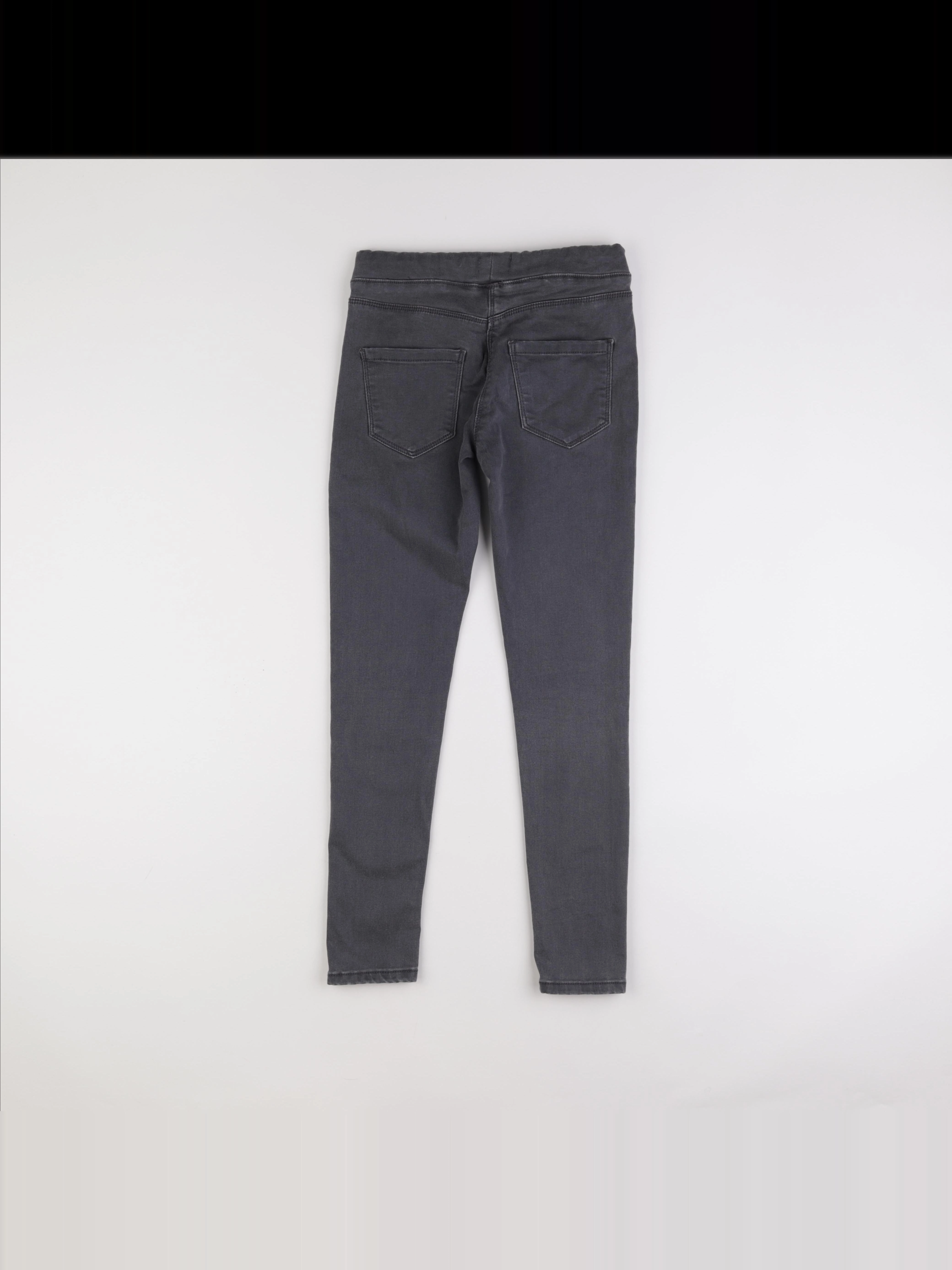 Vertbaudet - jegging gris - 12 ans