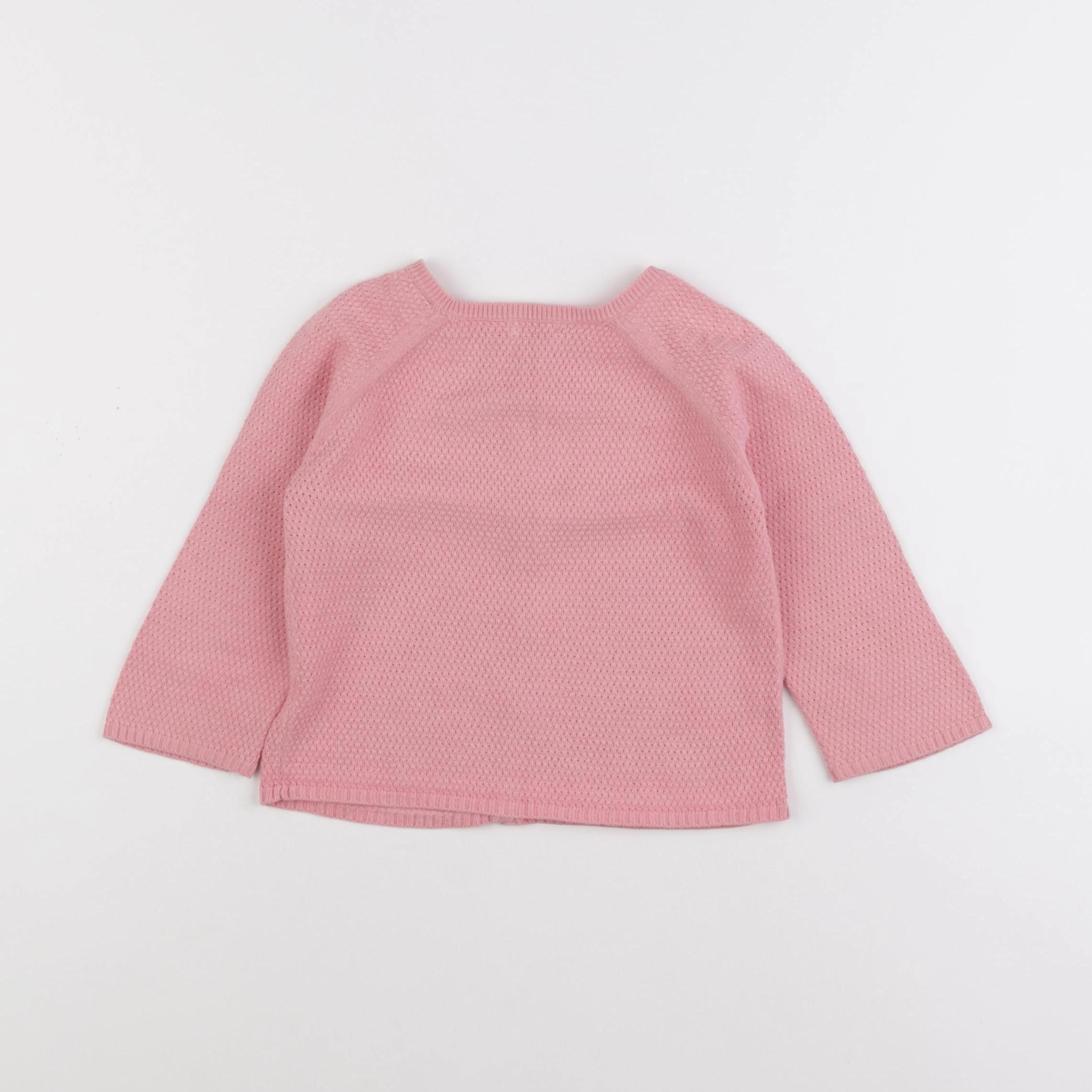 Boutchou - gilet rose - 24 mois