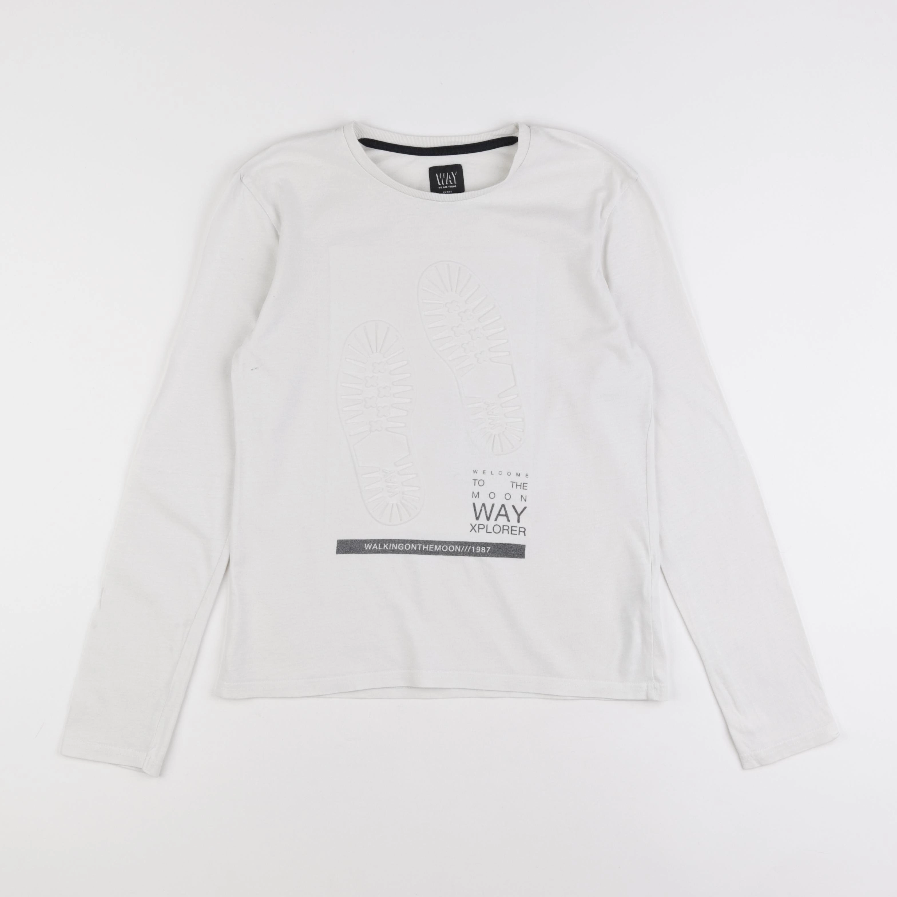 IKKS - tee-shirt blanc - 12 ans