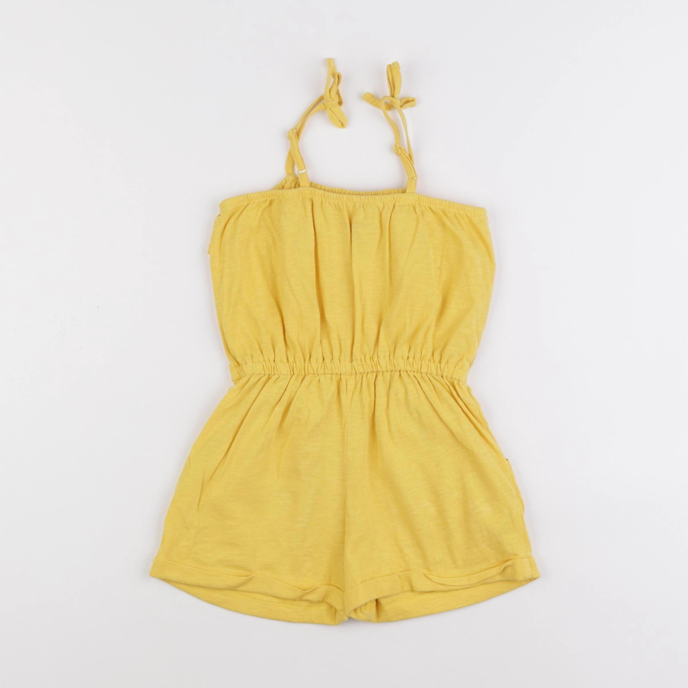 Monoprix - combinaison jaune - 4 ans