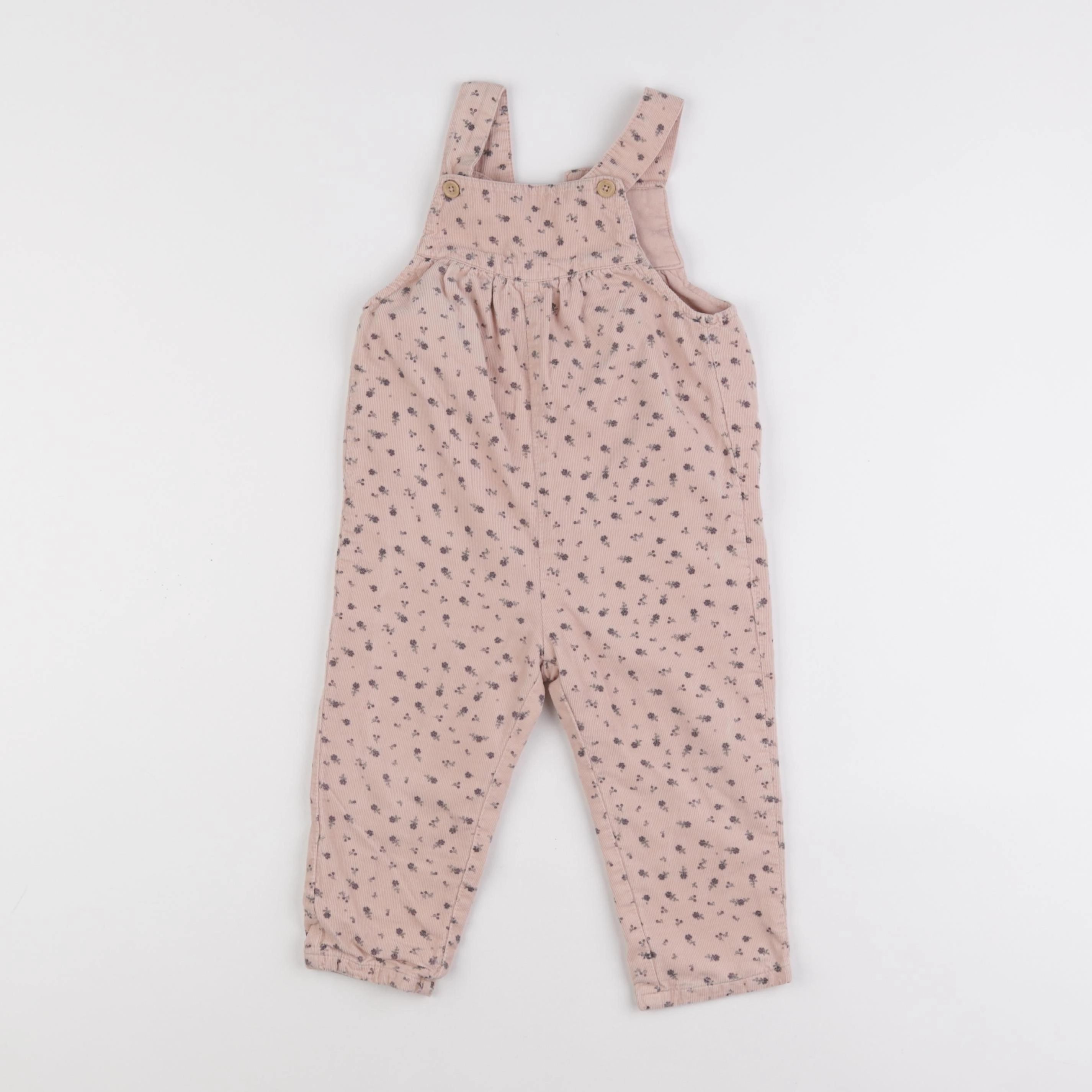 Vertbaudet - salopette rose - 2 ans