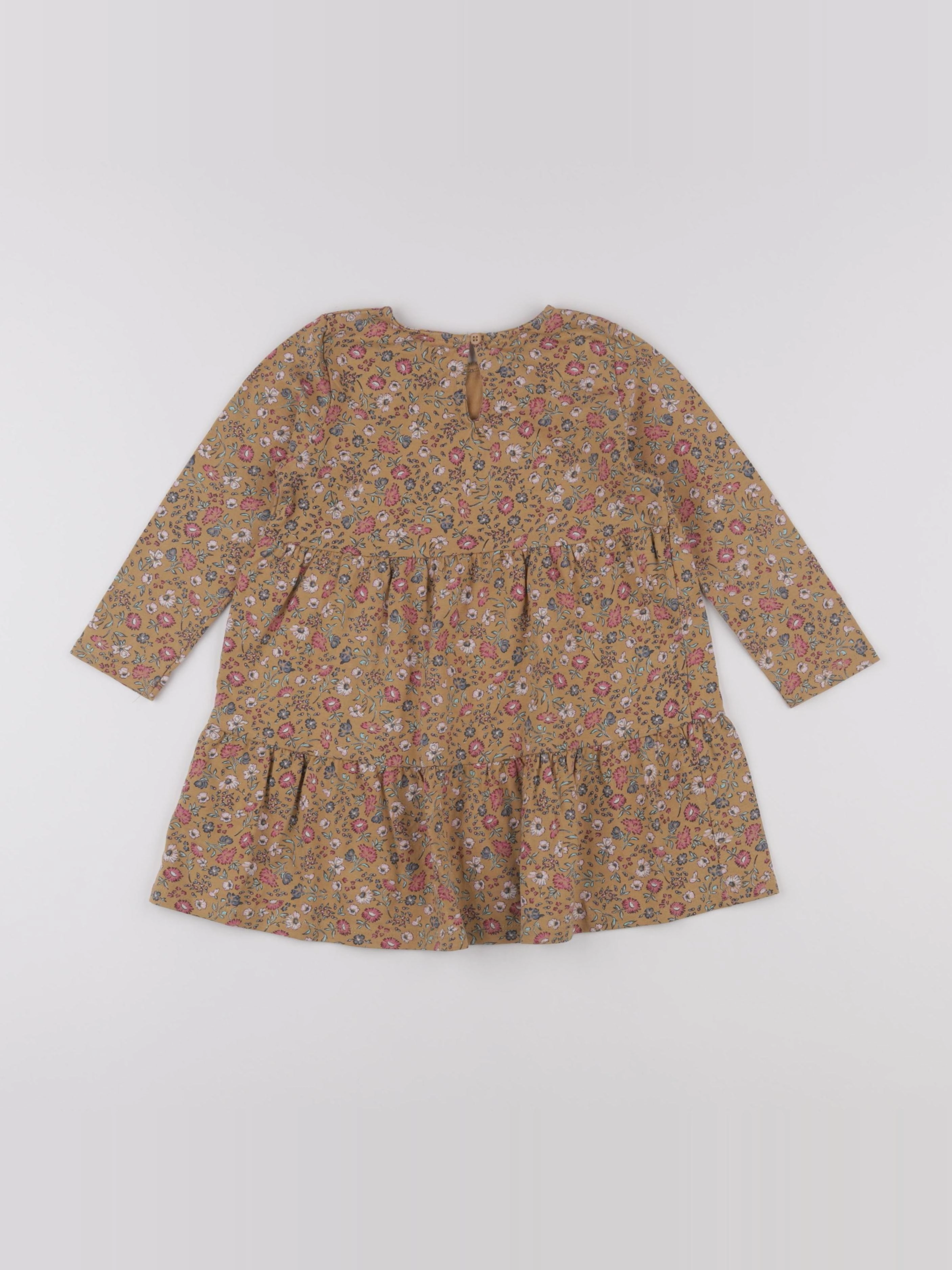 Vertbaudet - robe marron - 3 ans