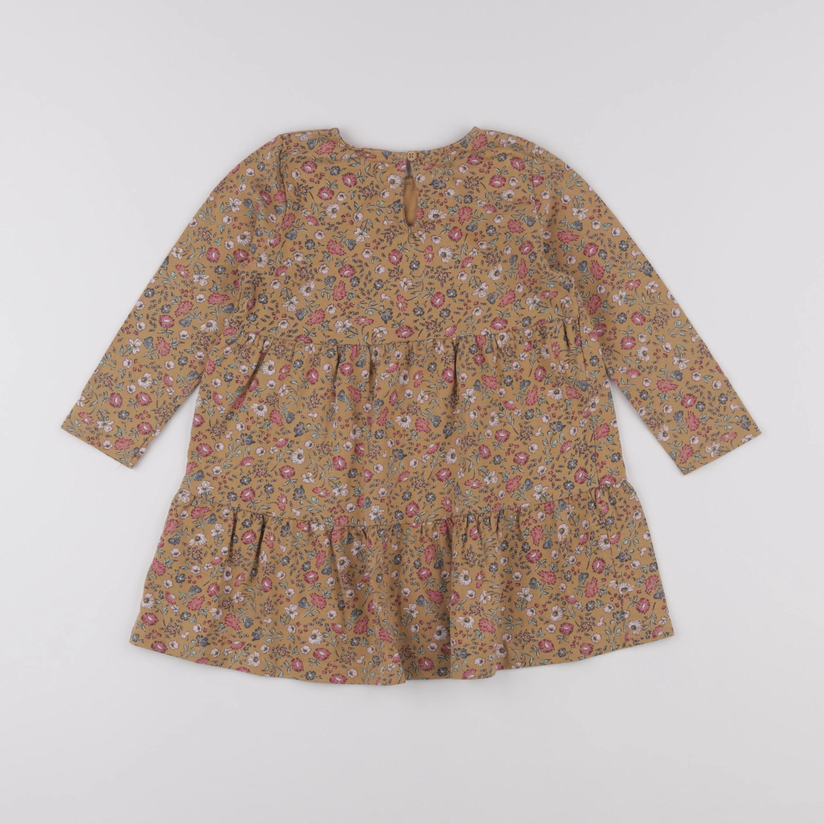Vertbaudet - robe marron - 3 ans