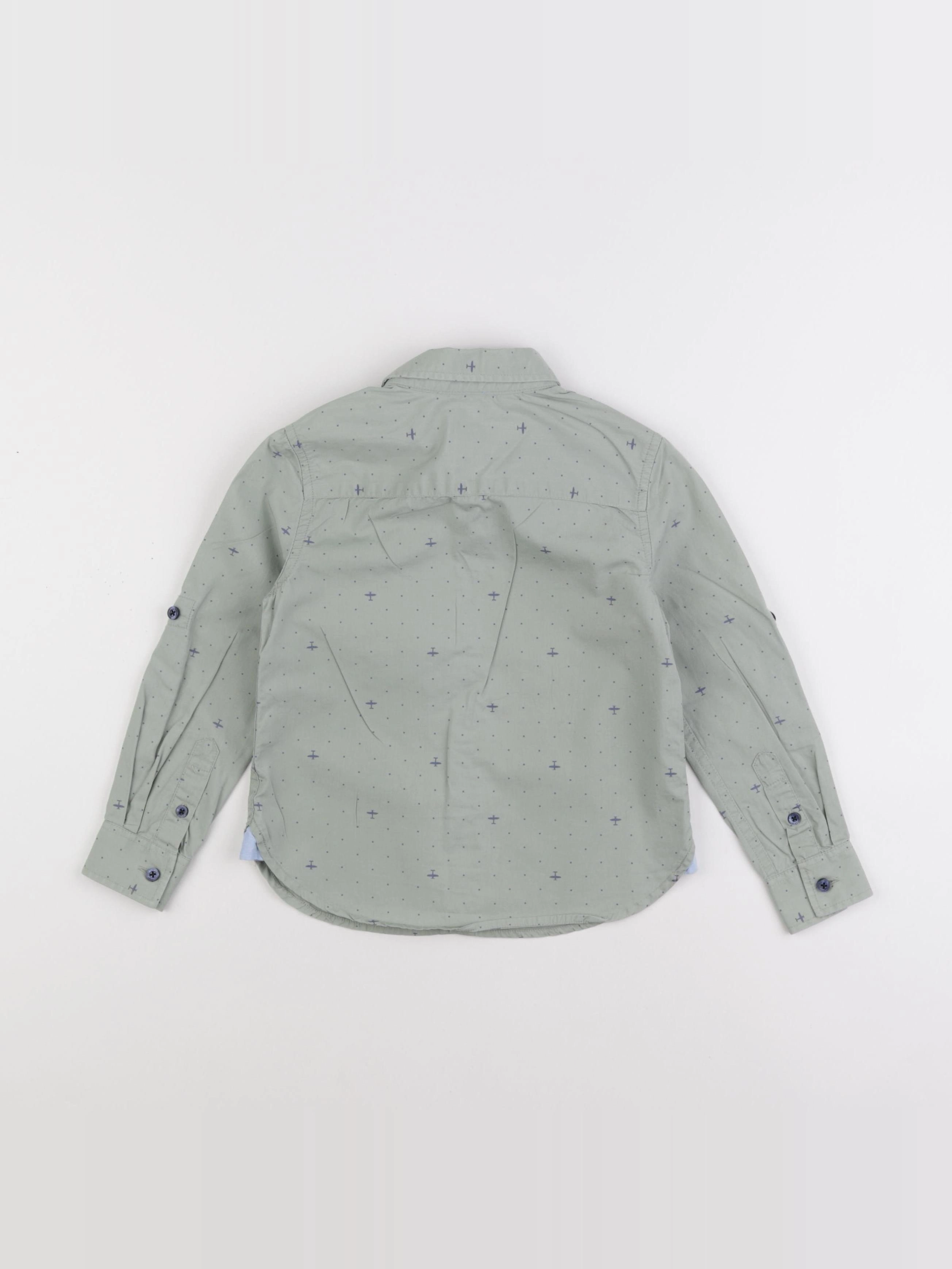 Cyrillus - chemise vert - 4 ans