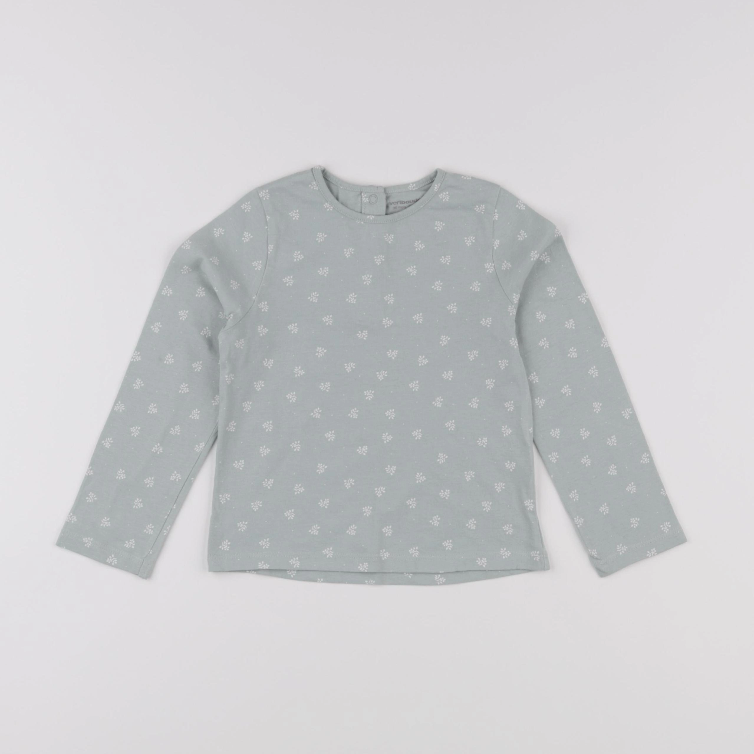 Vertbaudet - tee-shirt bleu - 36 mois