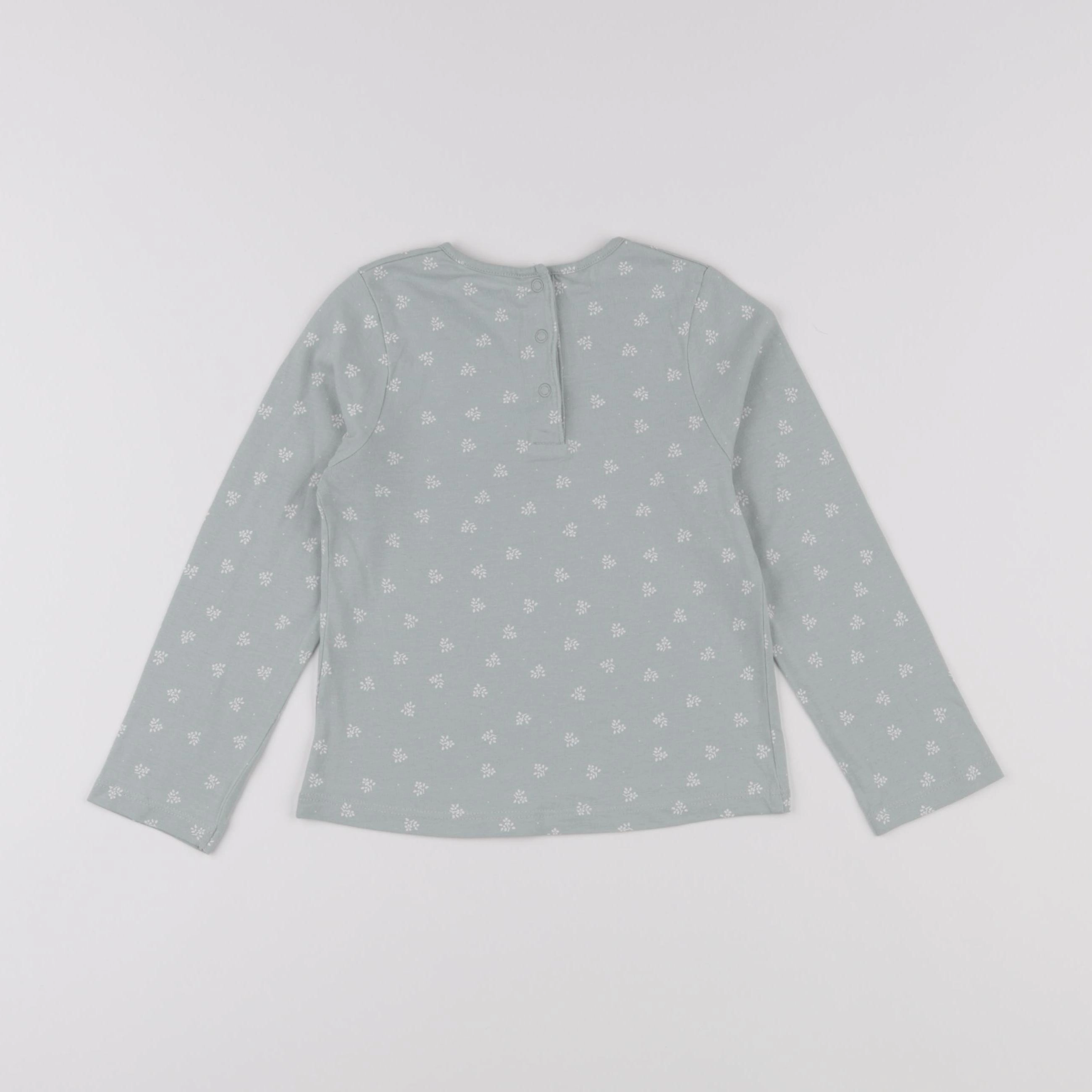 Vertbaudet - tee-shirt bleu - 36 mois