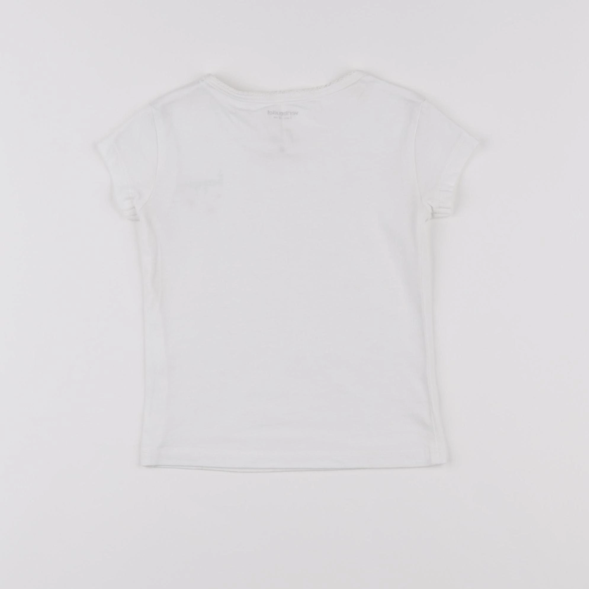Vertbaudet - maillot de corps blanc - 2 ans