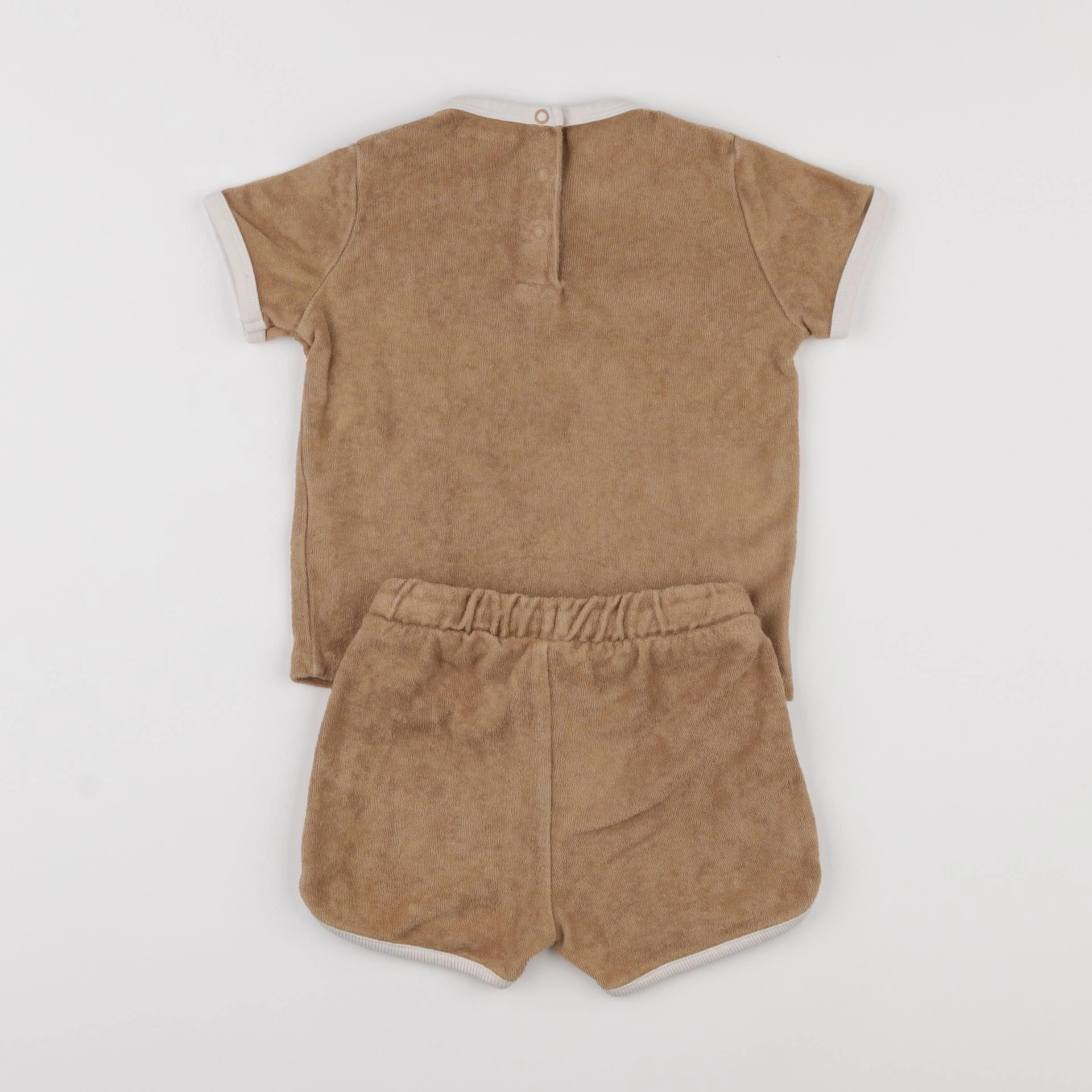 Vertbaudet - ensemble marron - 18 mois