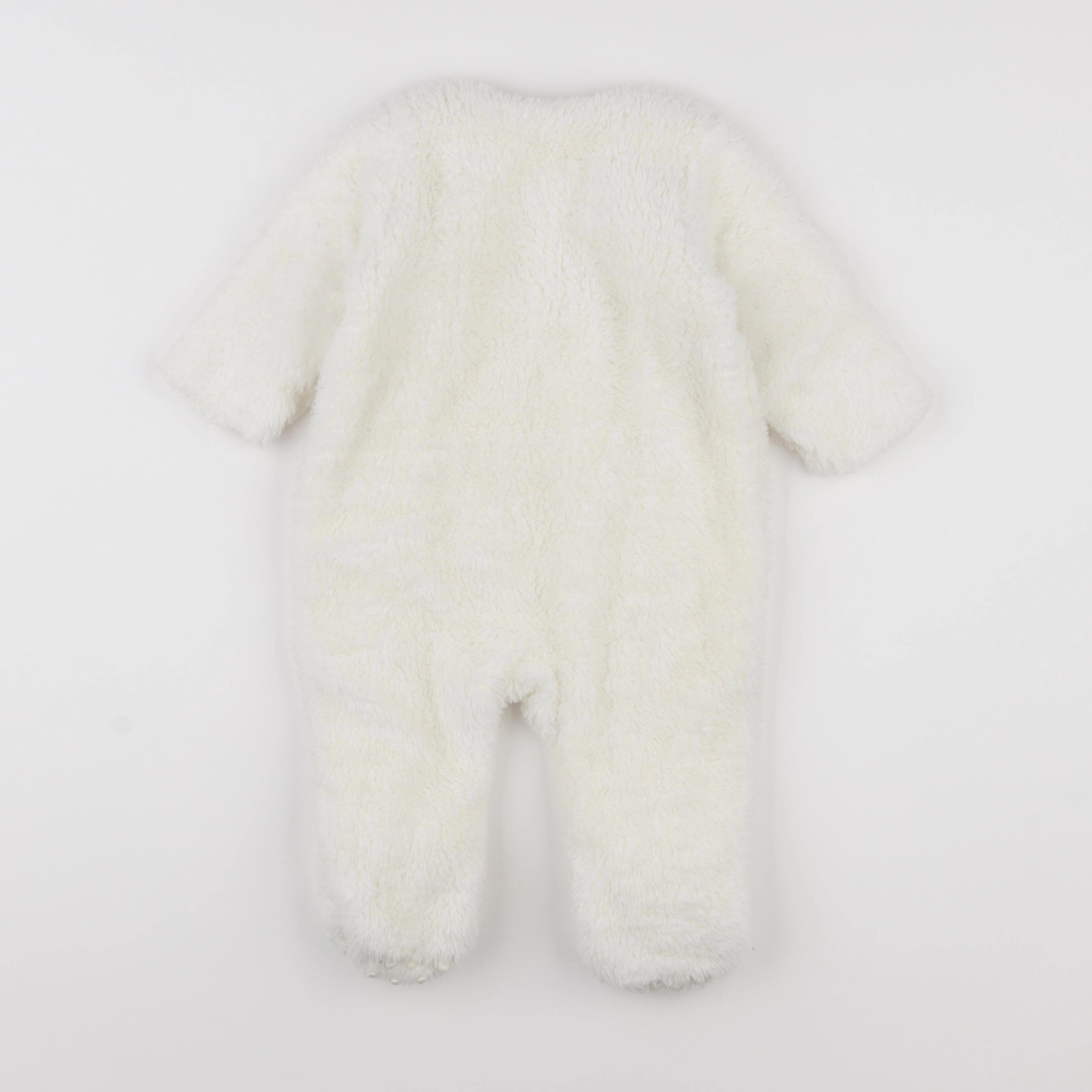 Vertbaudet - pyjama velours beige - 9 mois