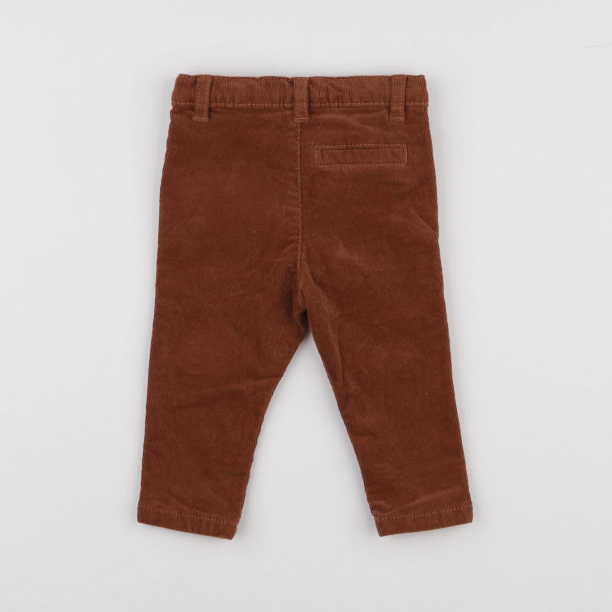 Vertbaudet - pantalon marron - 3 mois
