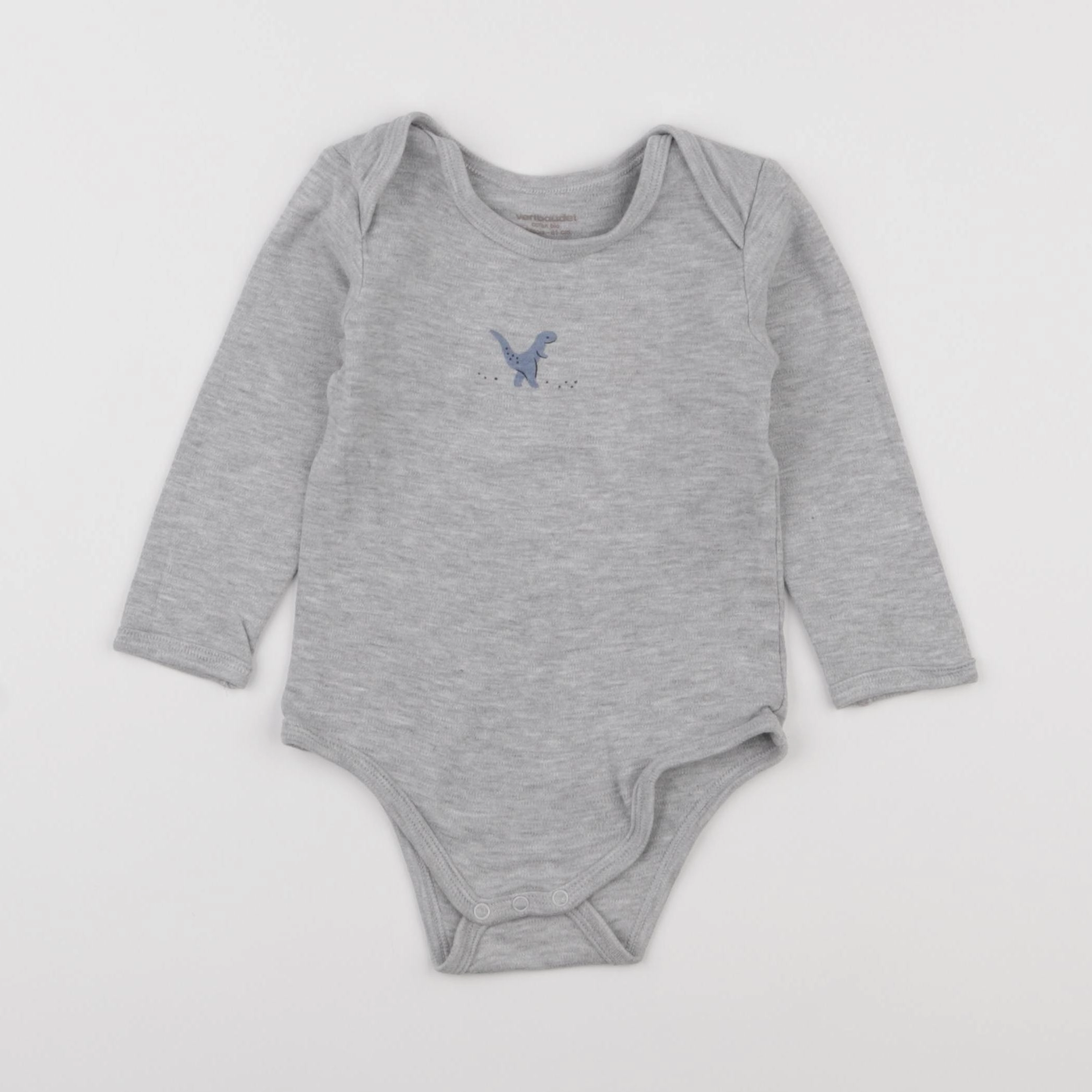 Vertbaudet - body gris - 18 mois