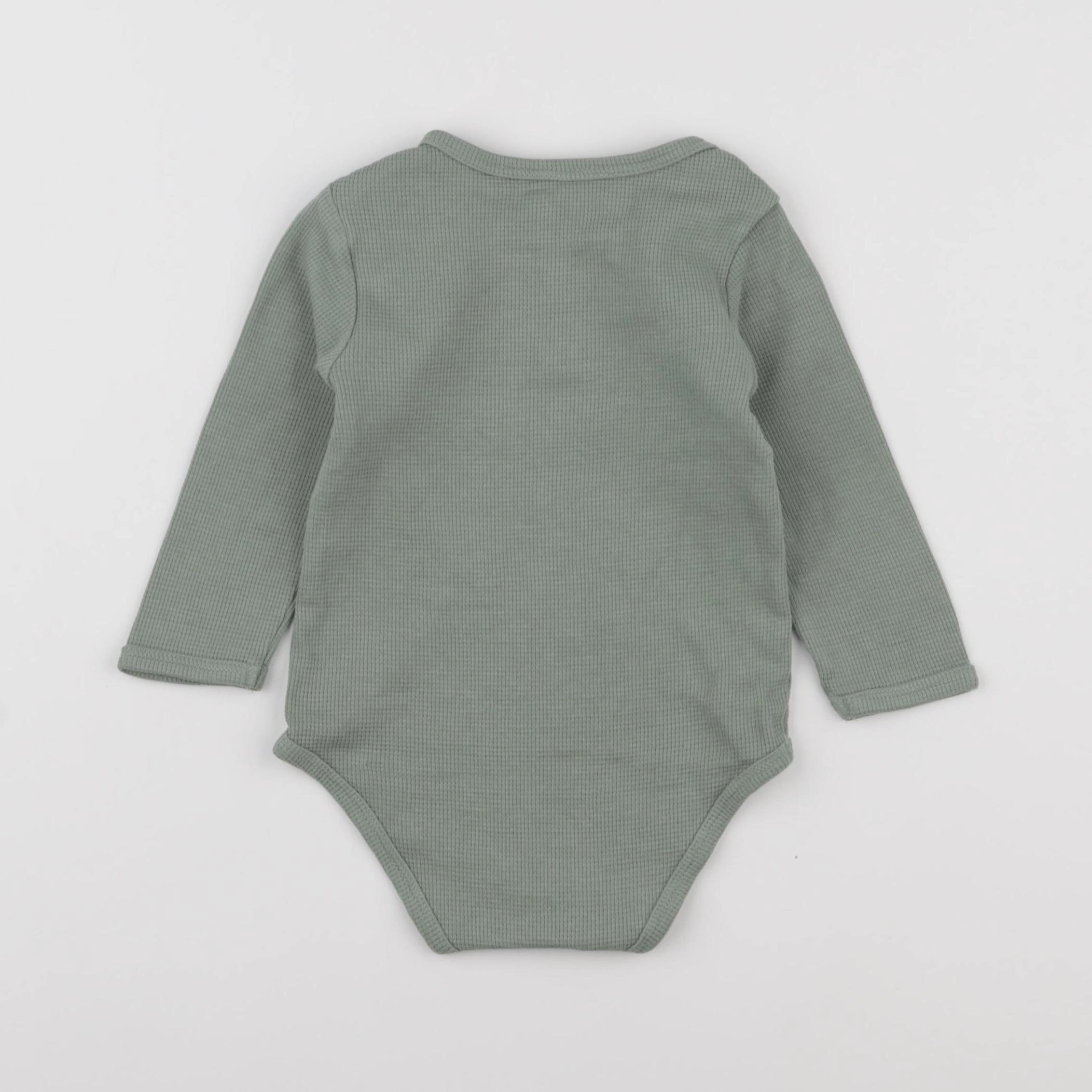 Vertbaudet - body vert - 18 mois