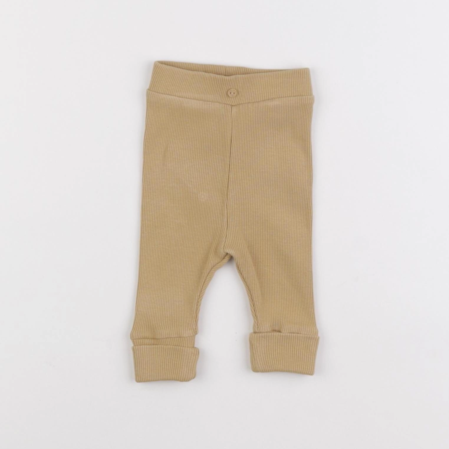 Vertbaudet - legging jaune - 1 mois