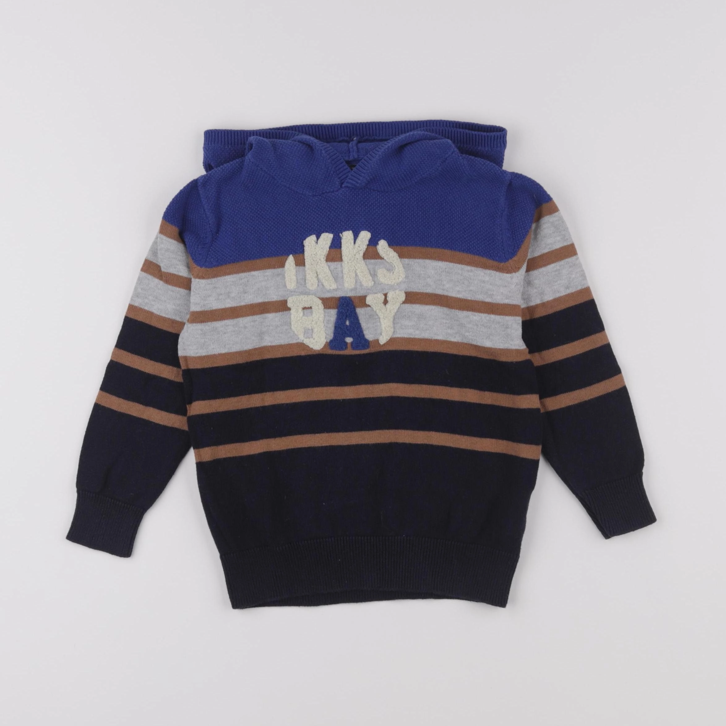 IKKS - pull bleu - 3 ans