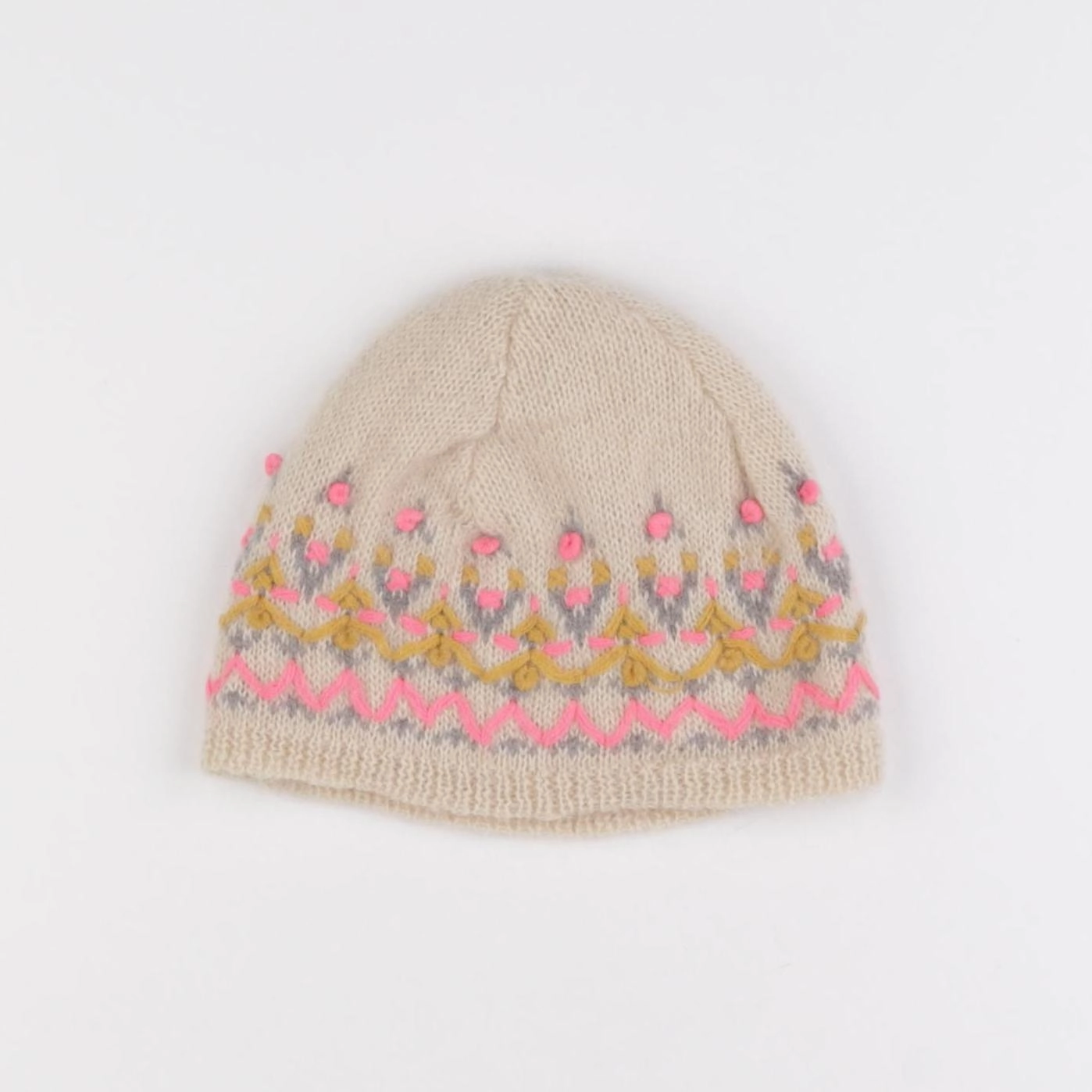 Louise Misha - bonnet beige - 8/12 ans