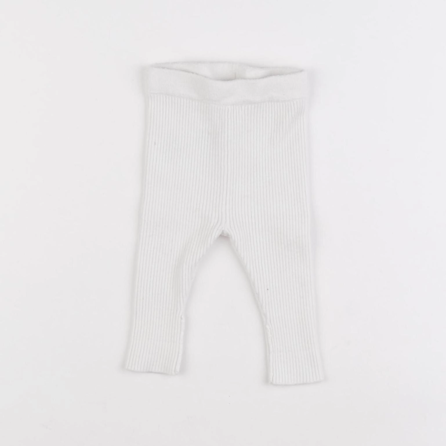 Vertbaudet - legging blanc - 1 mois