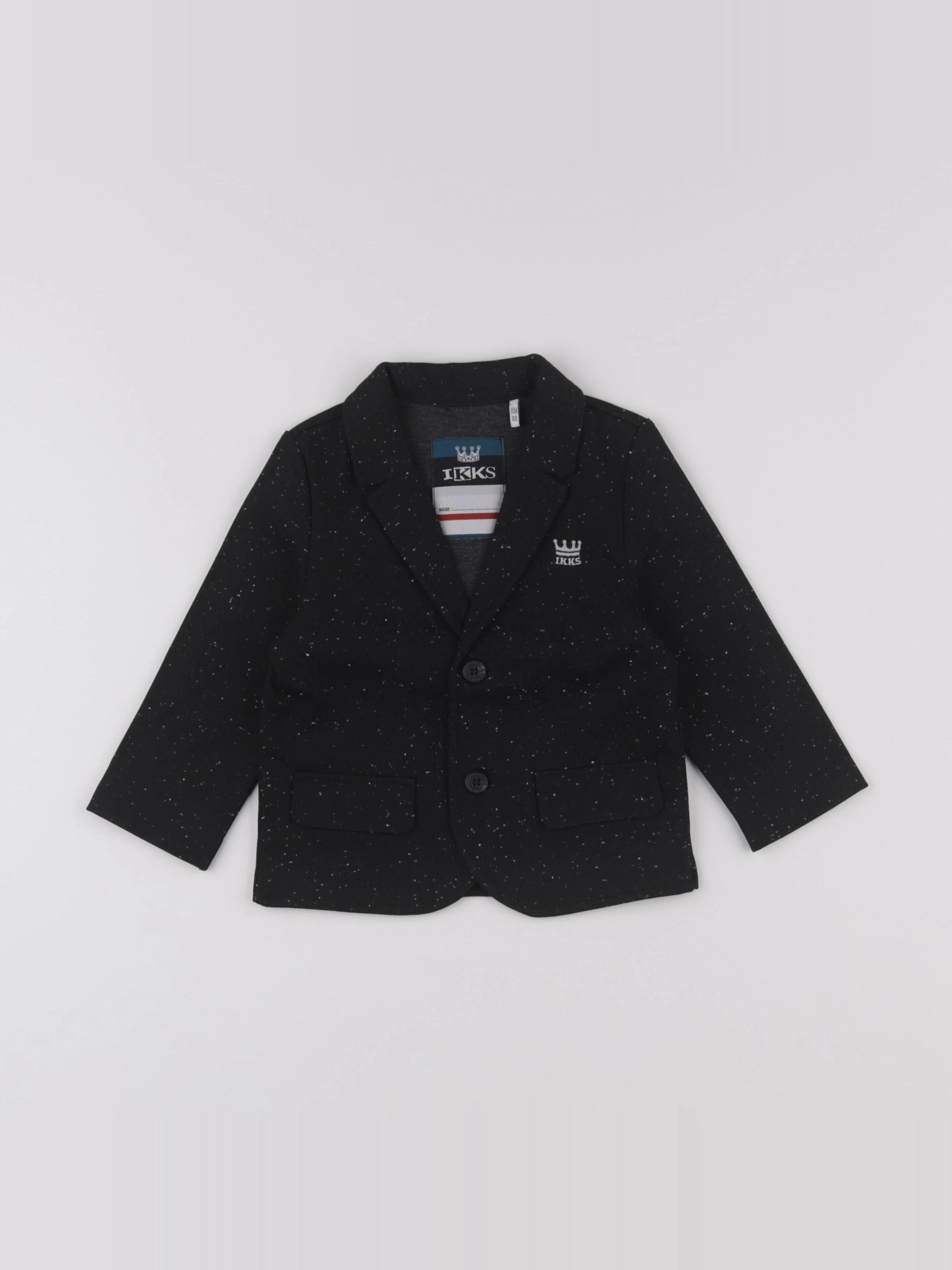 IKKS - veste noir - 18 mois