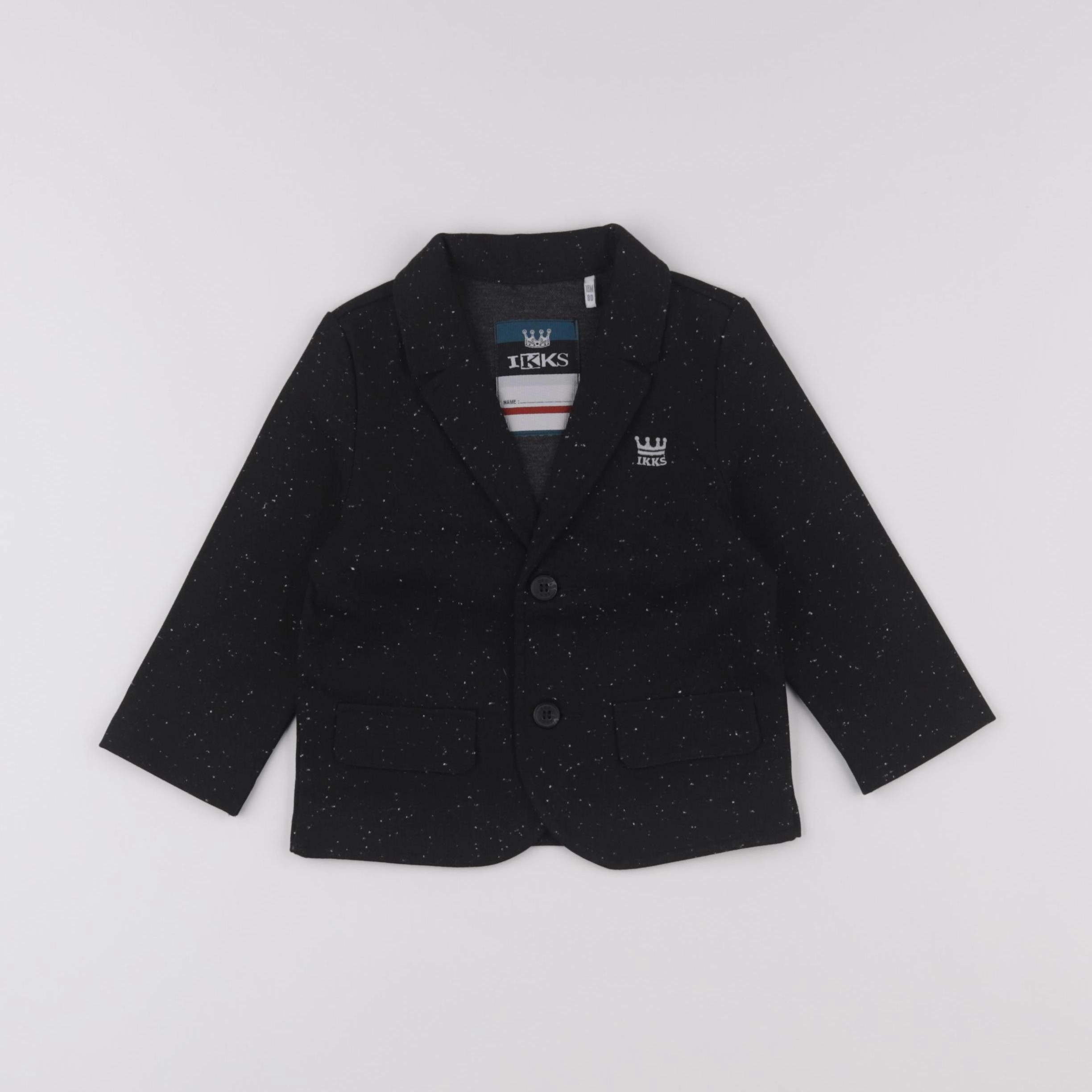 IKKS - veste noir - 18 mois