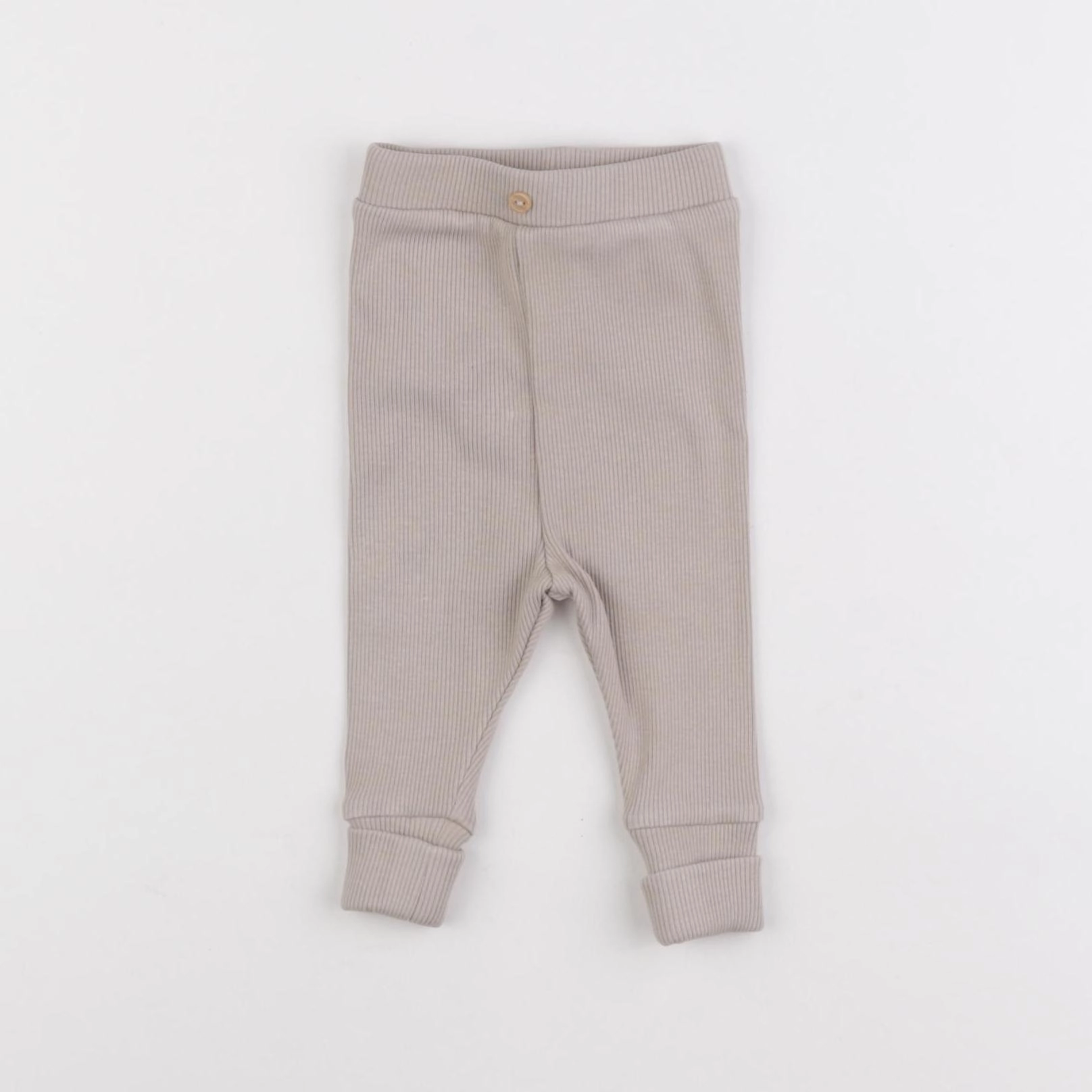 Vertbaudet - legging beige - 3 mois