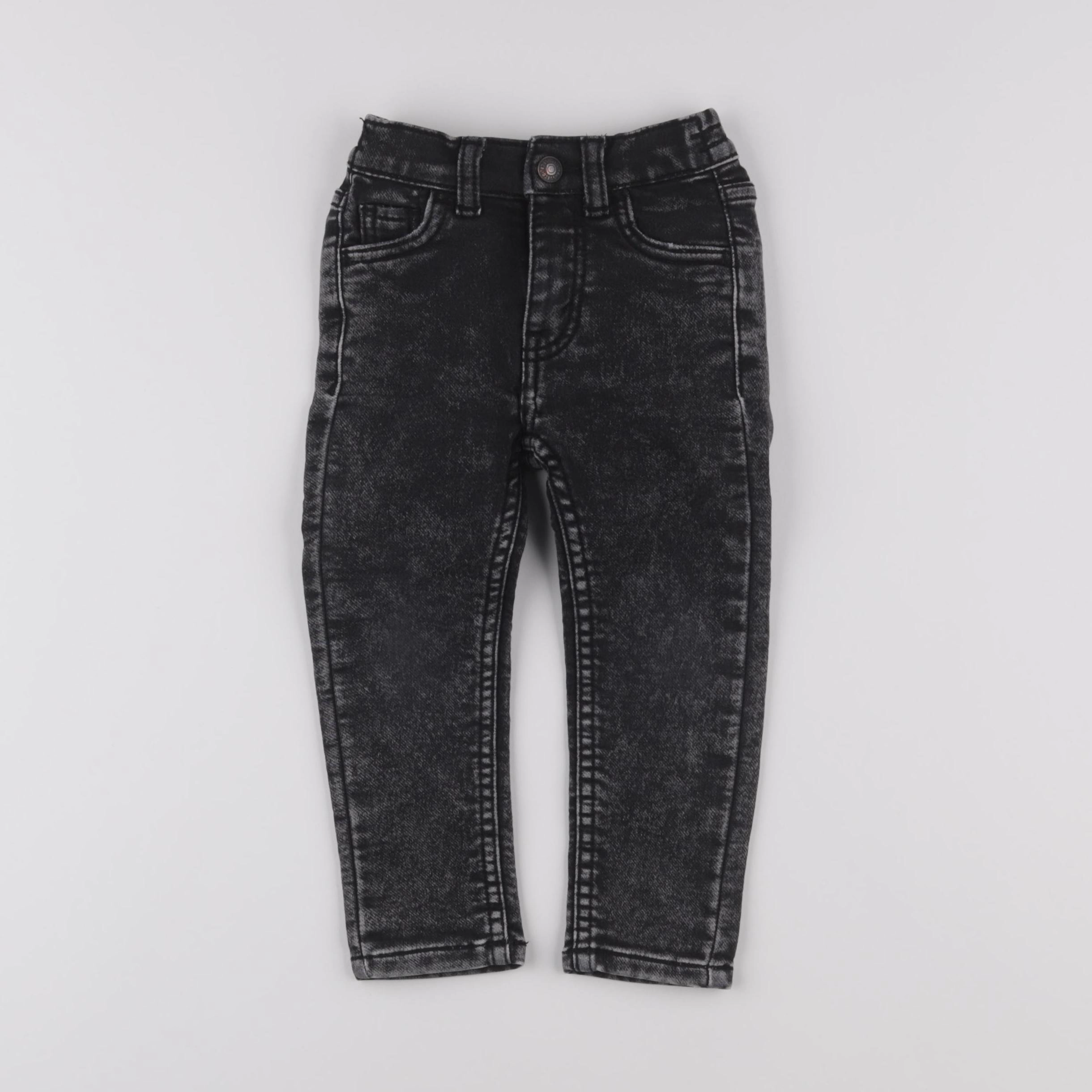 Levi's - jean gris, noir - 18 mois