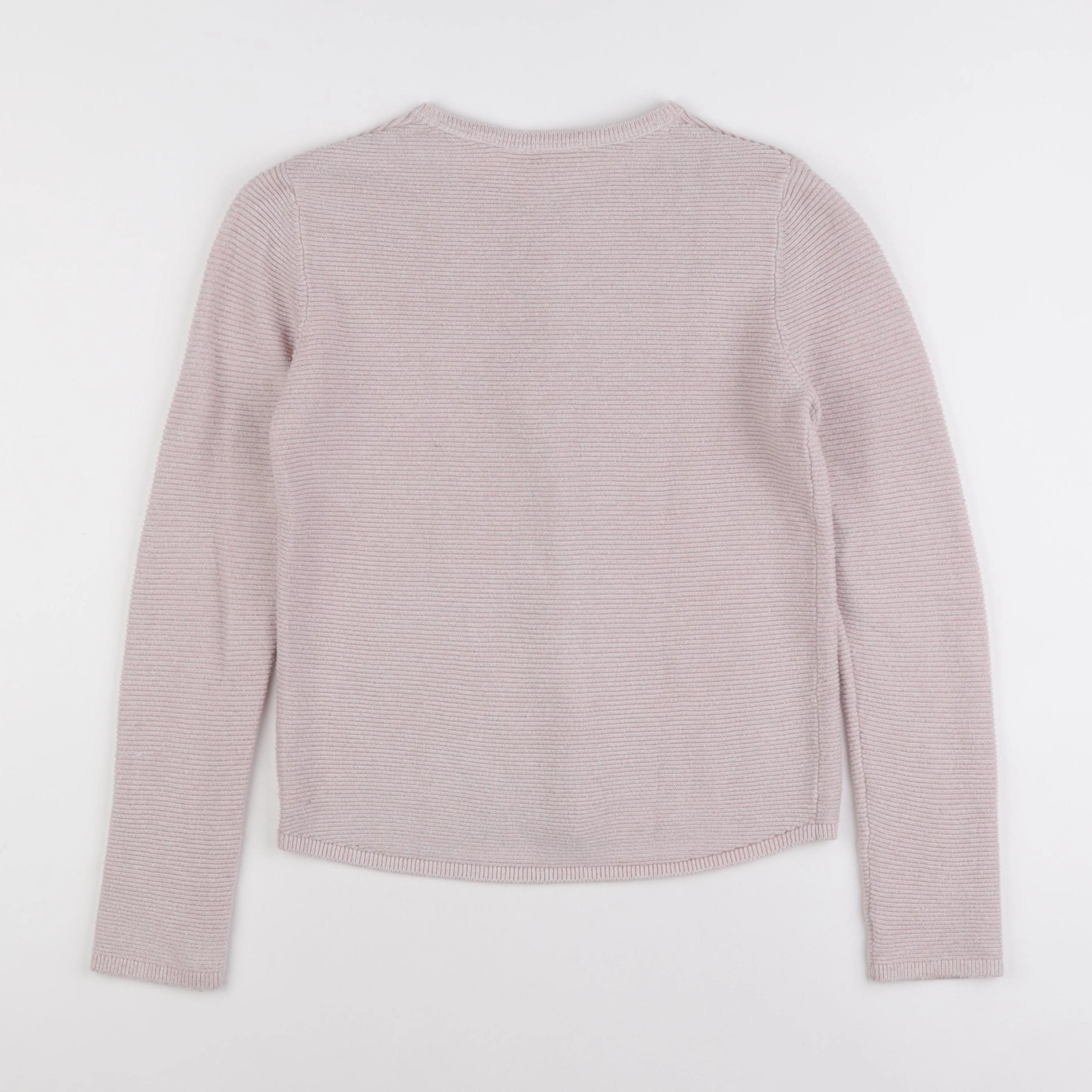 Okaidi - gilet rose, or - 12 ans
