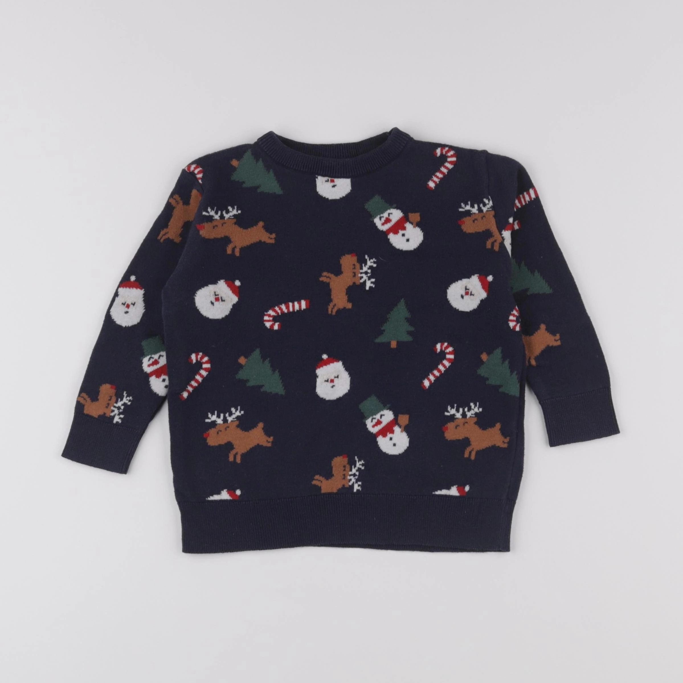 Vertbaudet - pull bleu - 3 ans