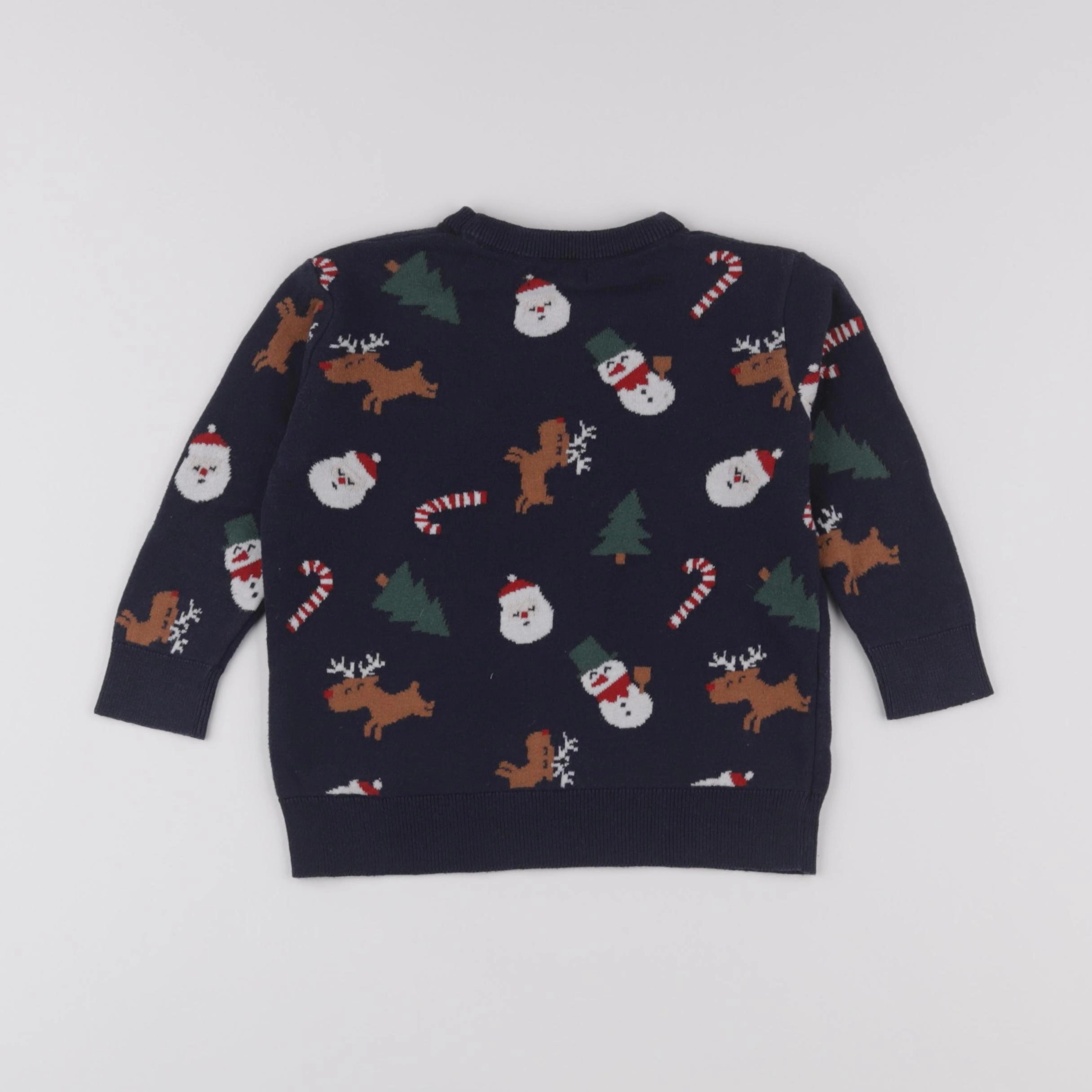 Vertbaudet - pull bleu - 3 ans