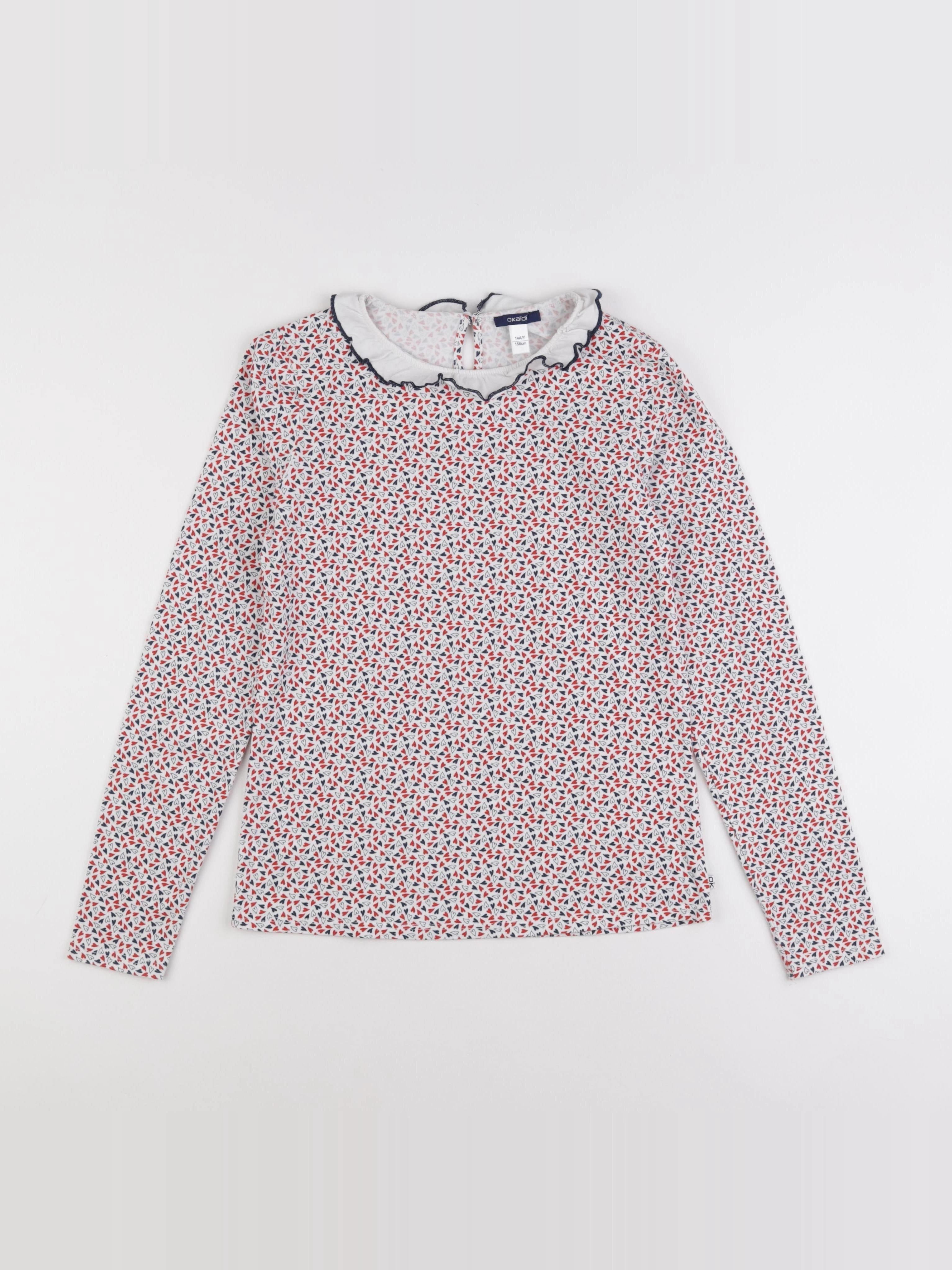 Okaidi - tee-shirt multicolore - 14 ans