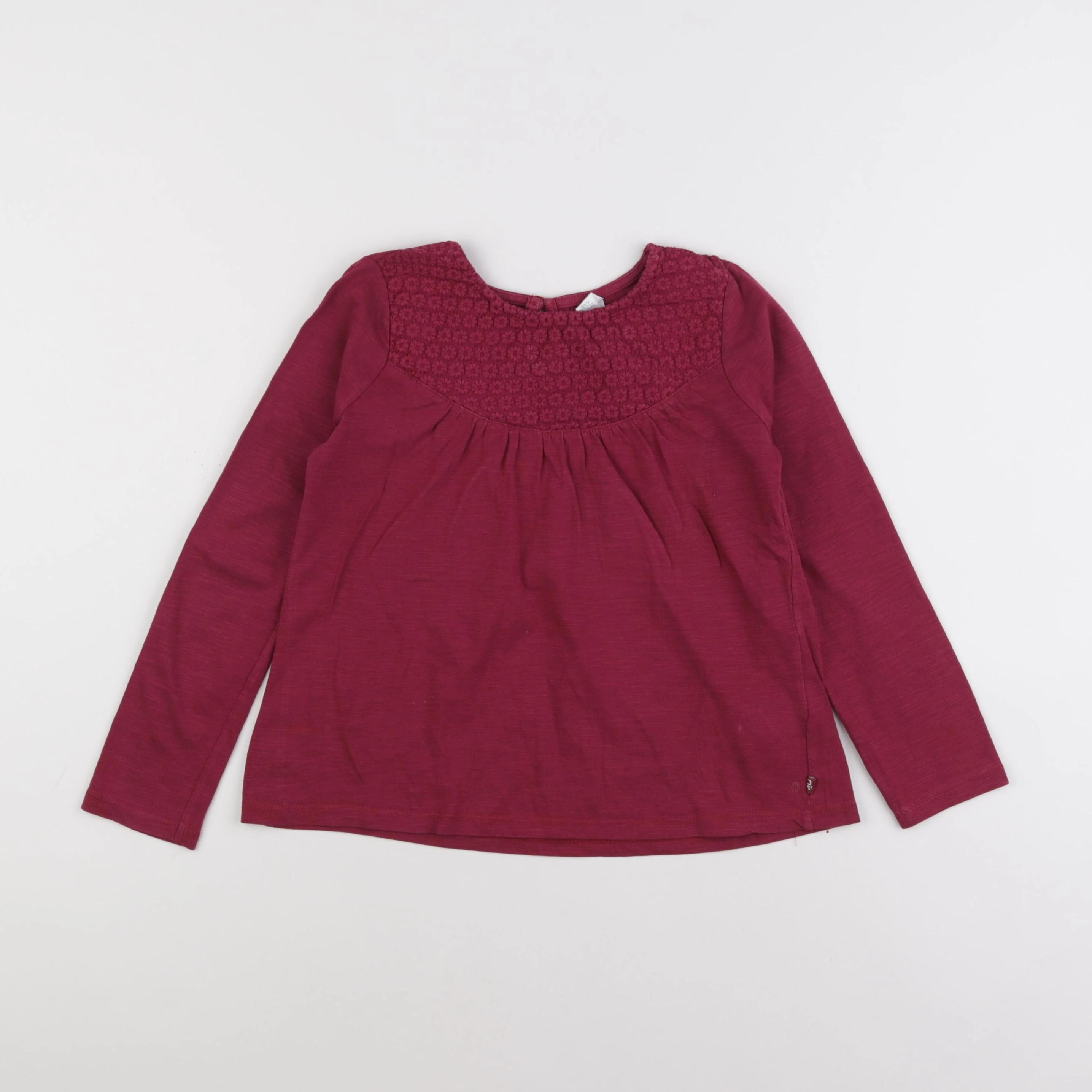 Okaidi - tee-shirt violet - 8 ans
