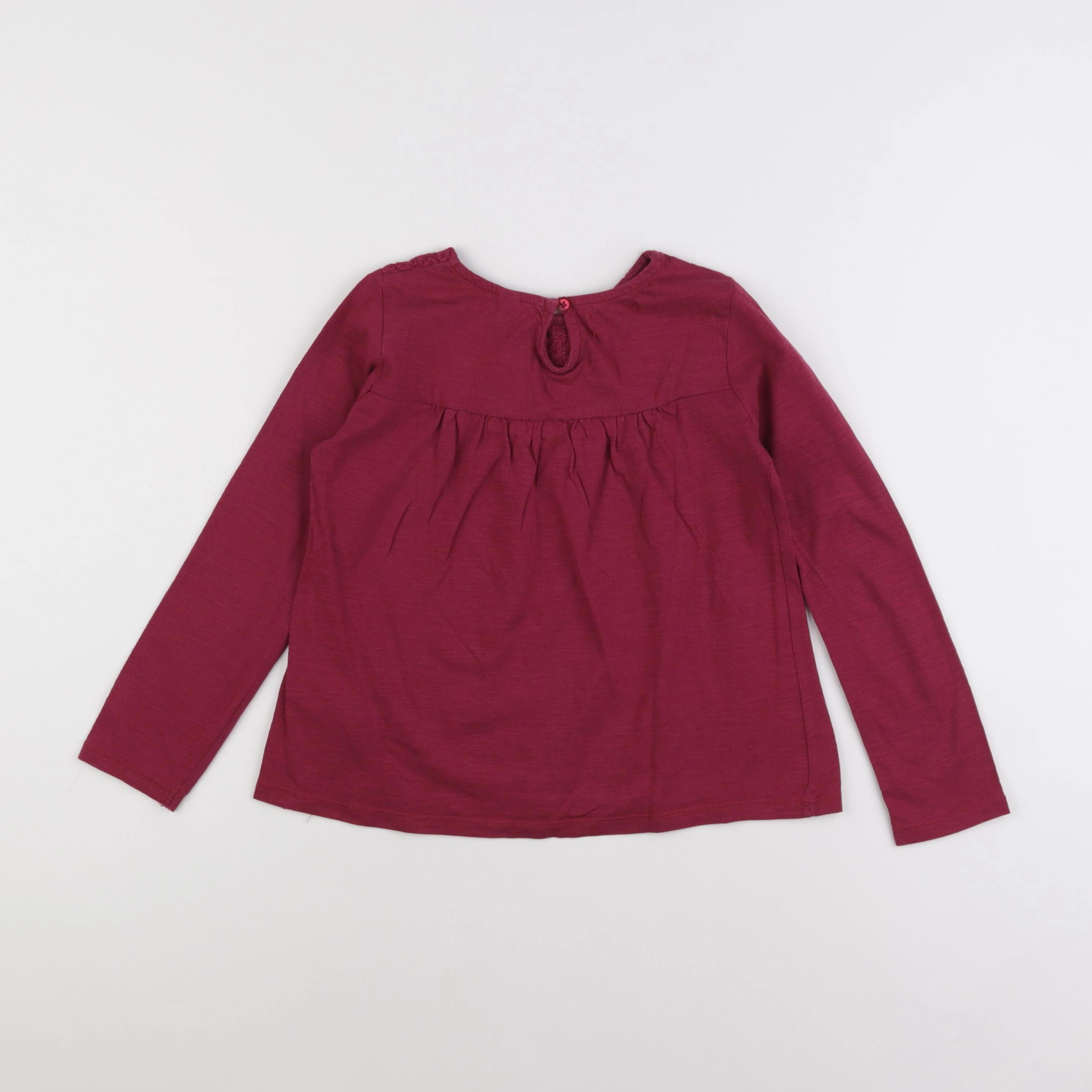 Okaidi - tee-shirt violet - 8 ans