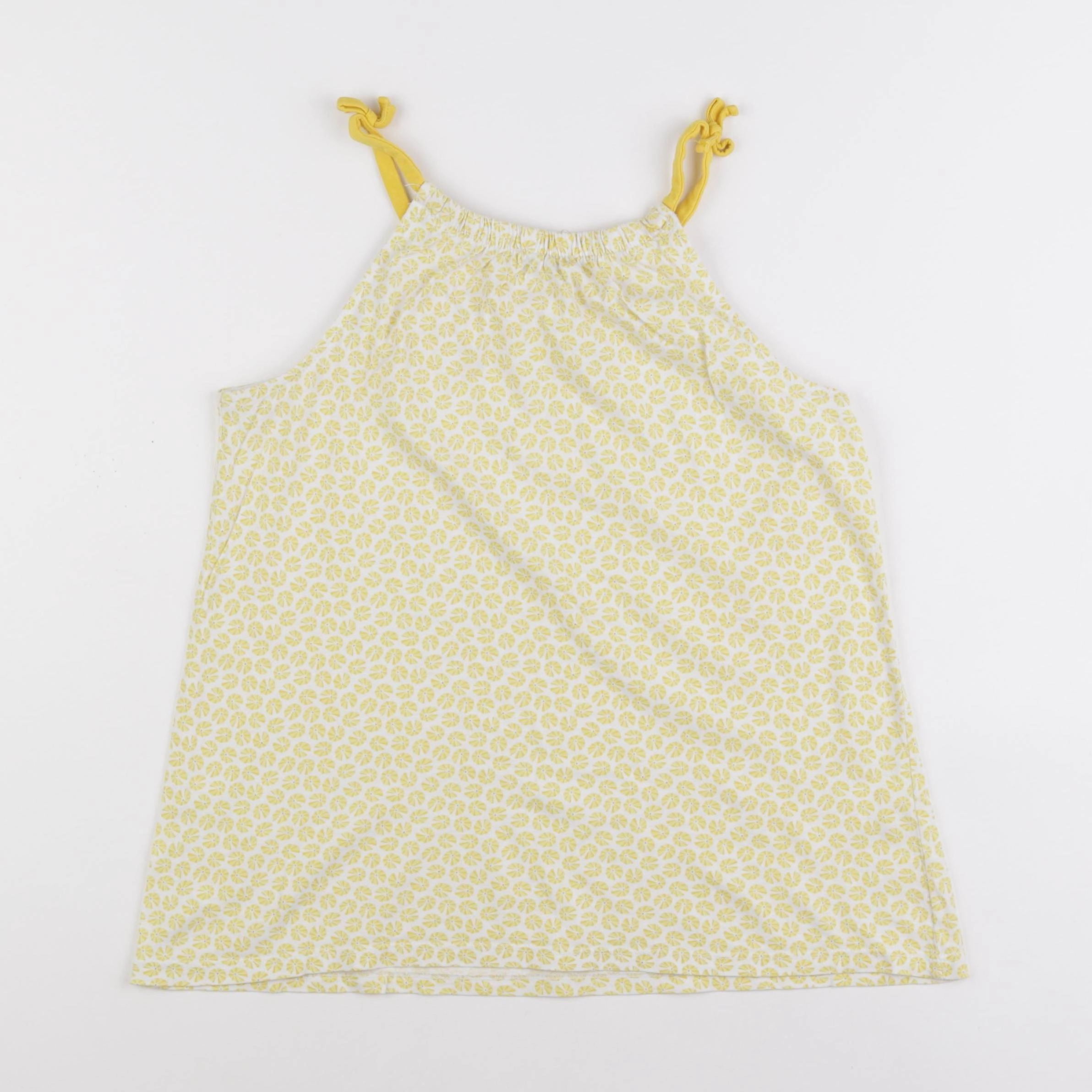 Okaidi - débardeur blanc, jaune - 12 ans