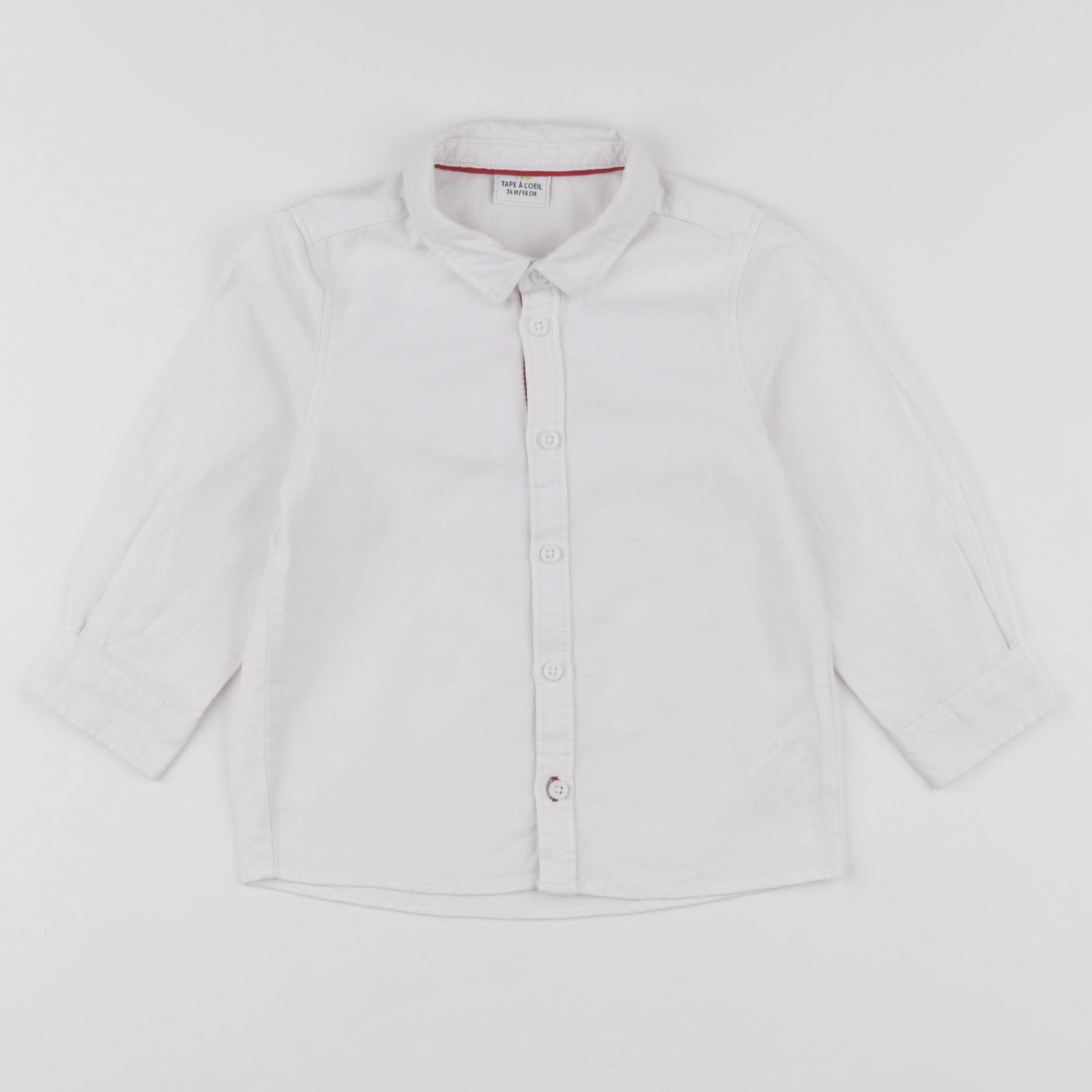 Tape à l'oeil - chemise blanc - 3 ans