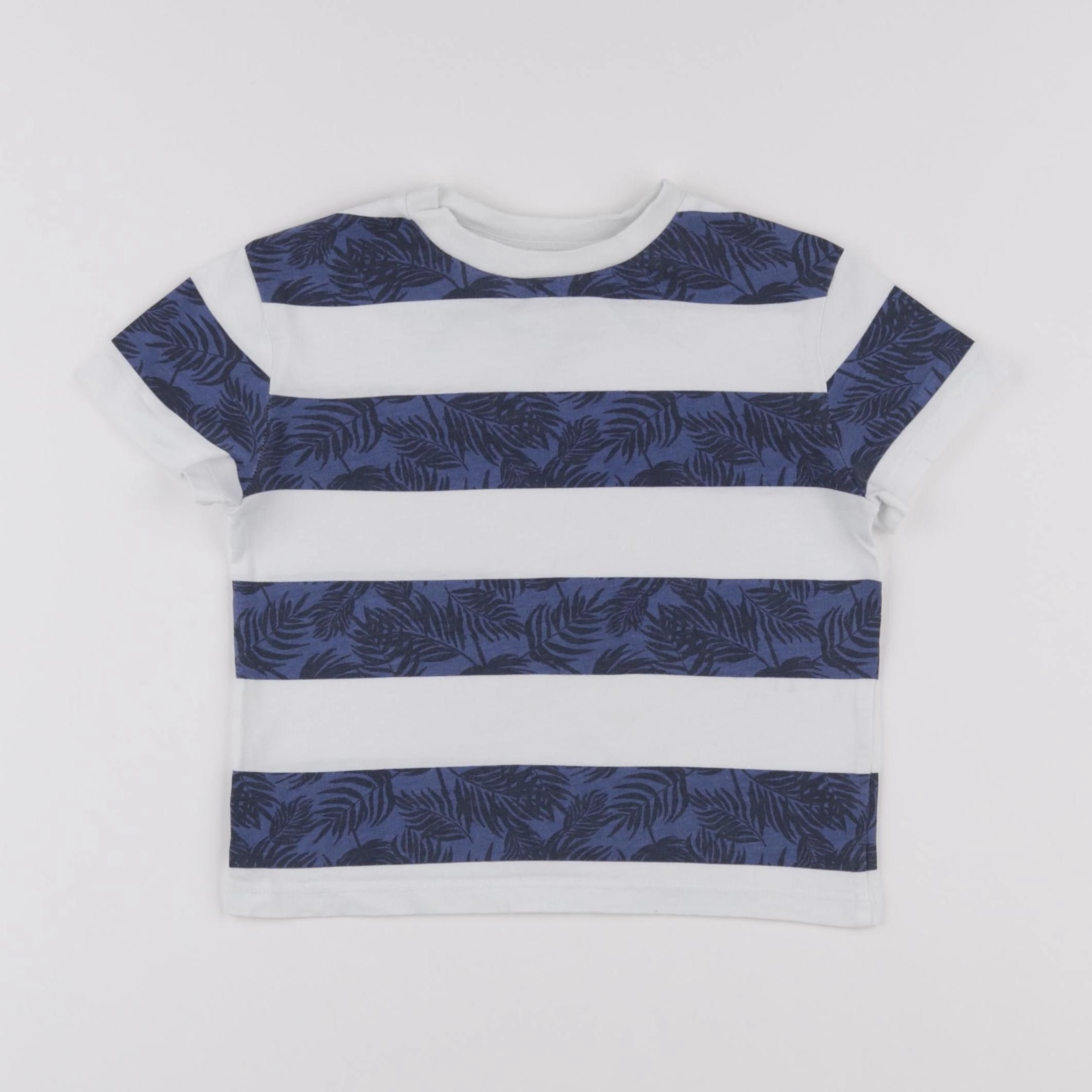 Storytelling - tee-shirt blanc, bleu - 4 ans