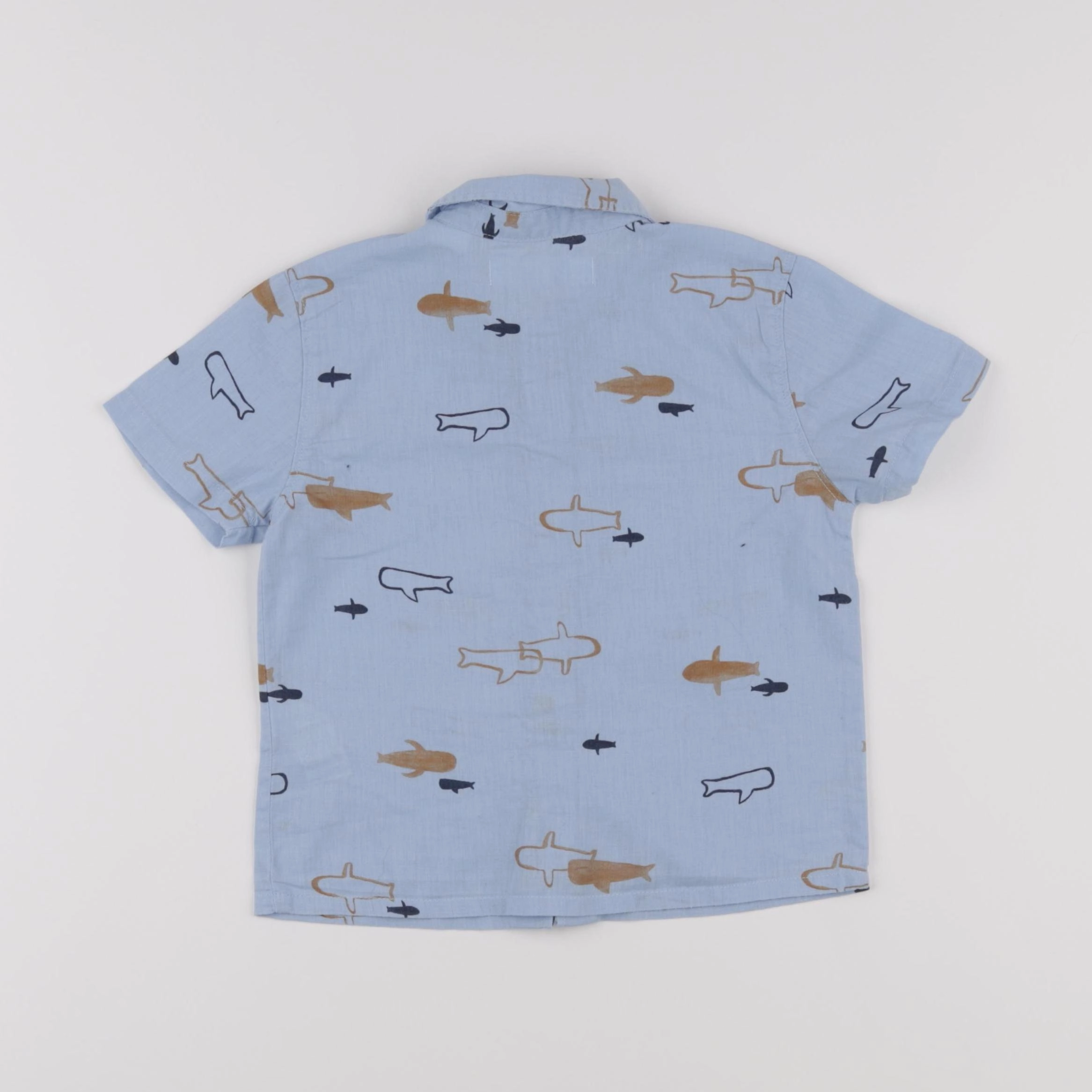 Zara - chemise bleu - 18/24 mois