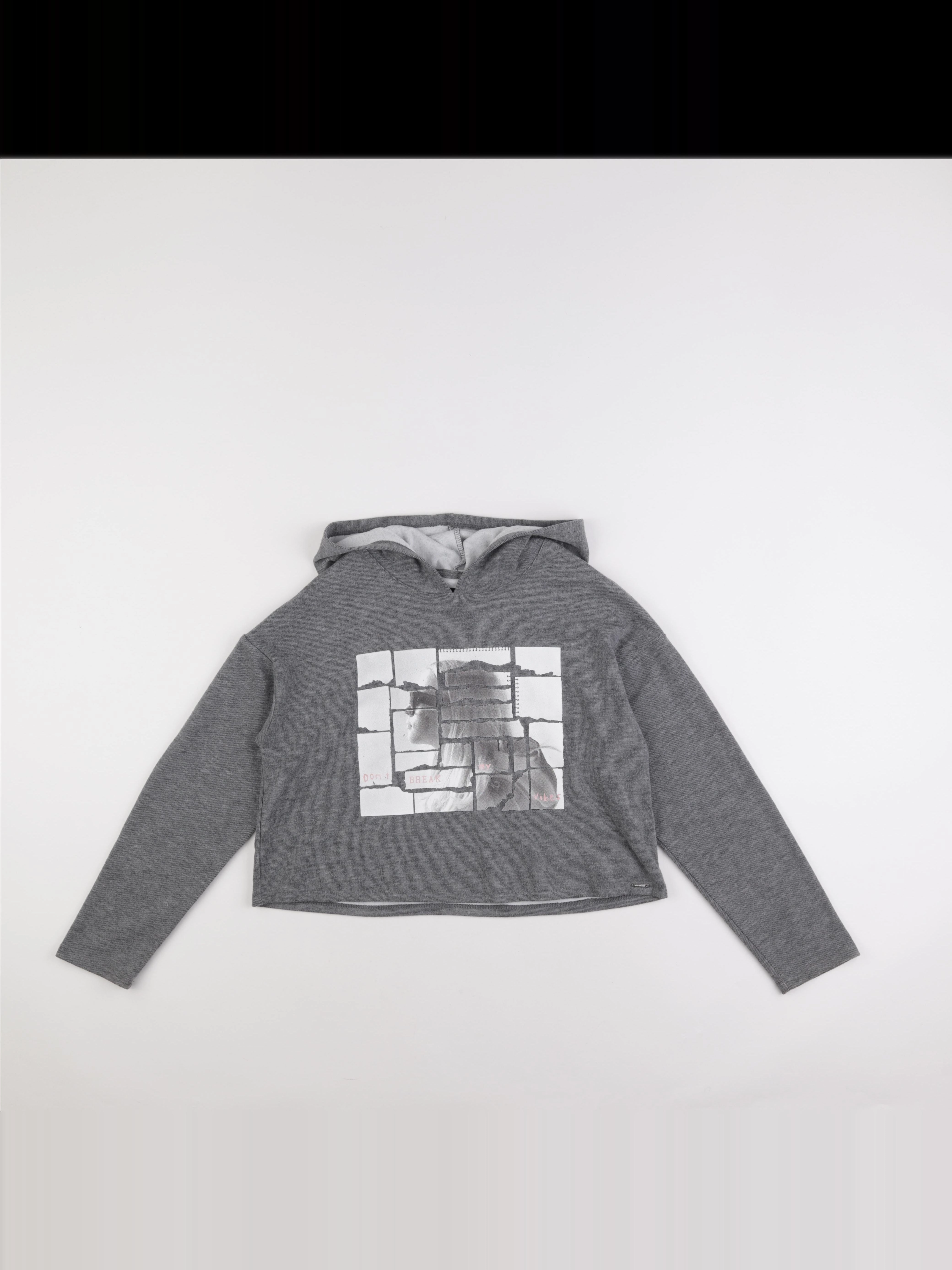 IKKS - sweat gris - 12 ans