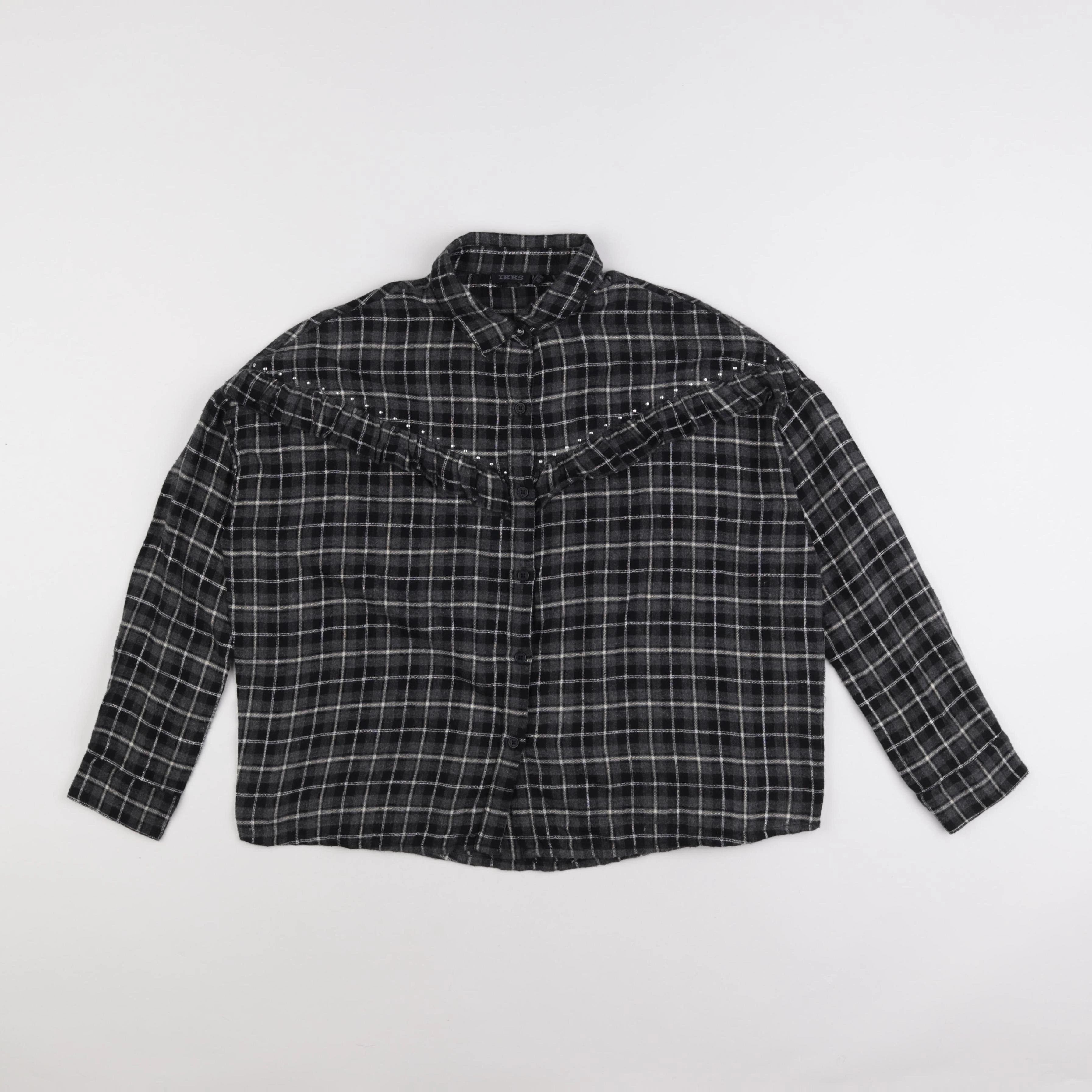 IKKS - chemise gris - 10 ans