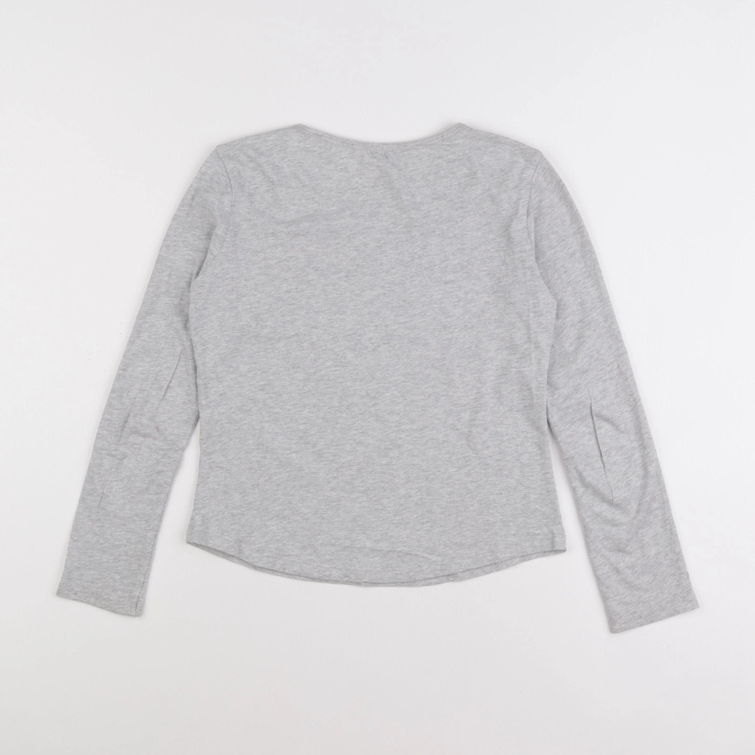 IKKS - tee-shirt gris - 10 ans