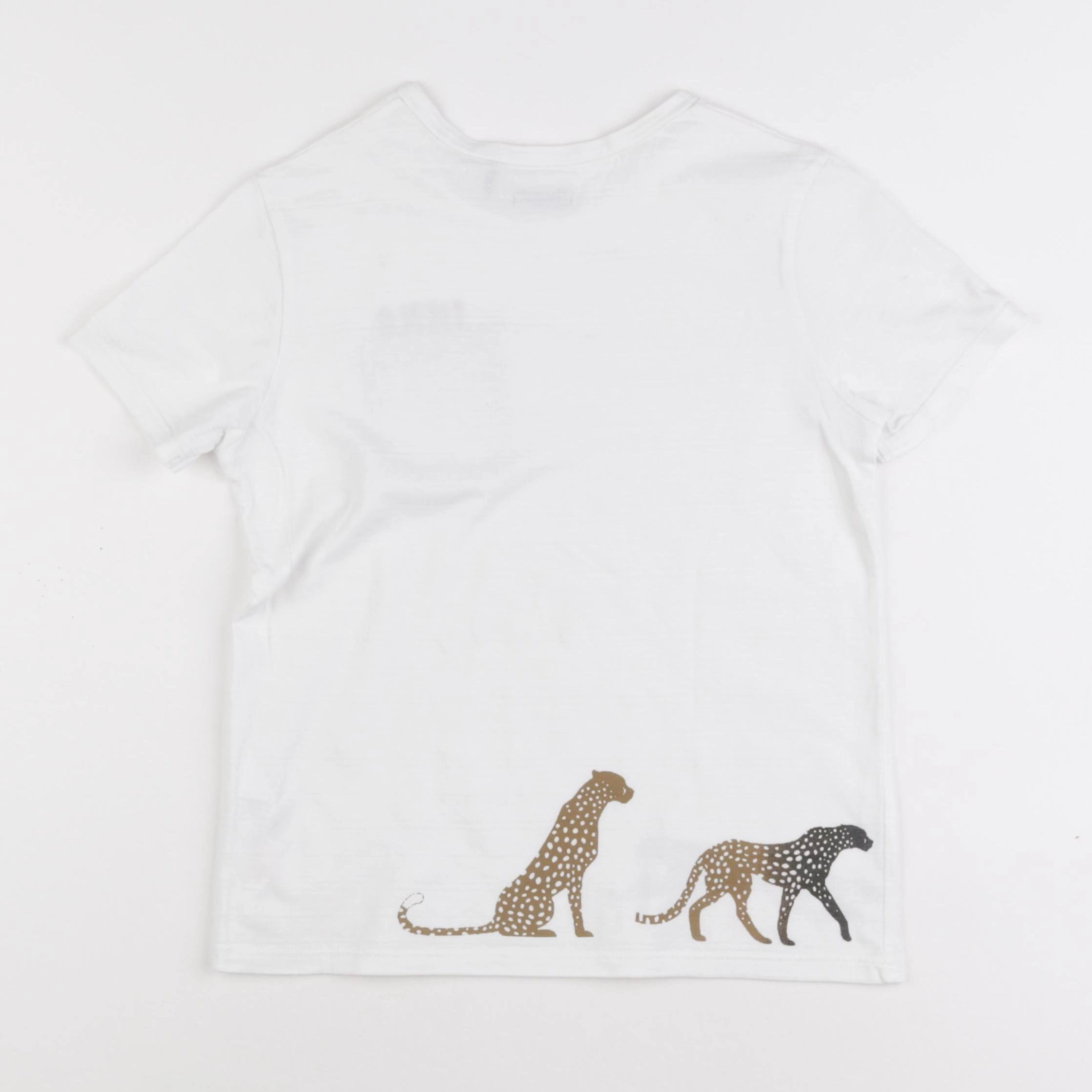 IKKS - tee-shirt blanc - 8 ans