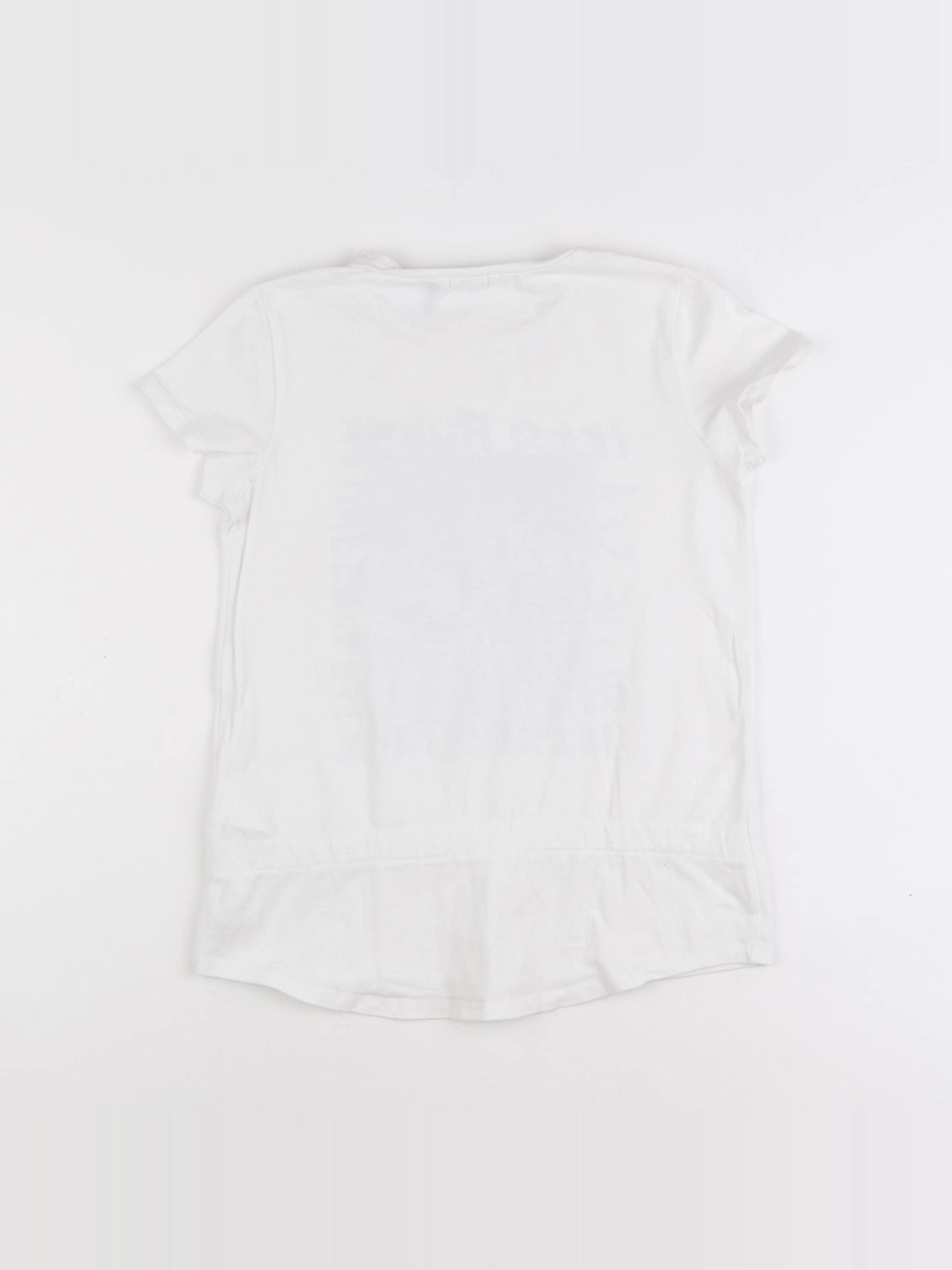 IKKS - tee-shirt blanc - 10 ans