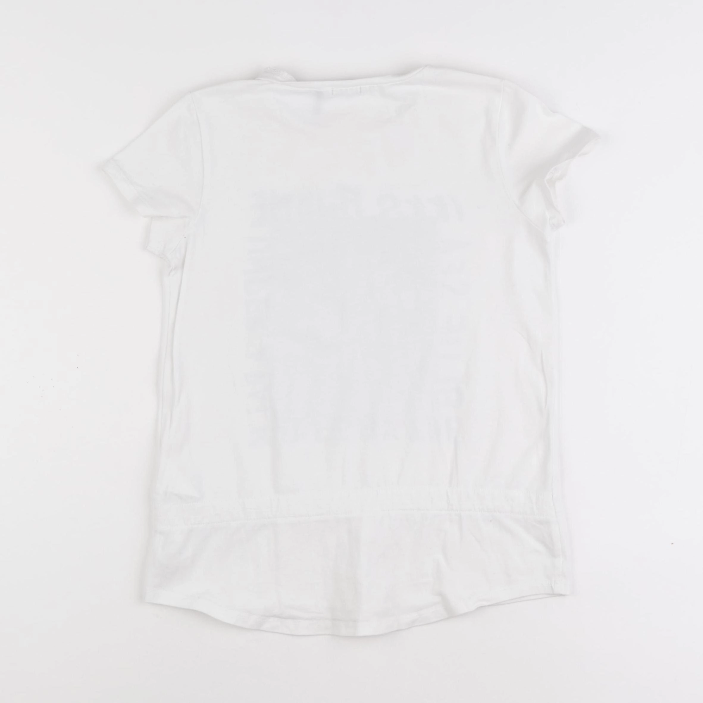 IKKS - tee-shirt blanc - 10 ans