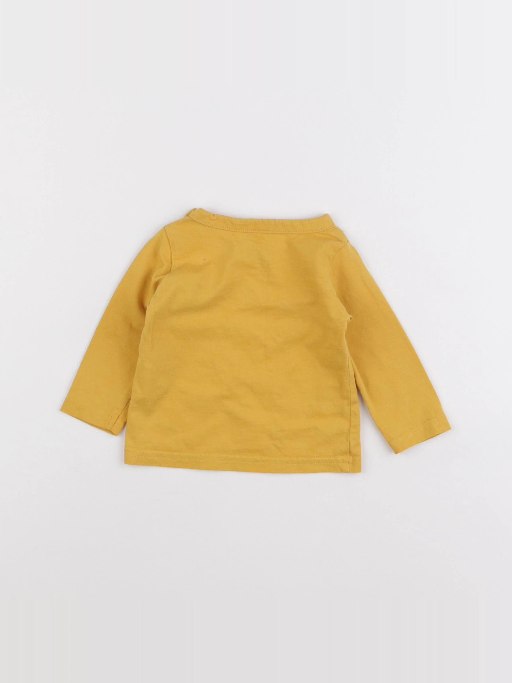 Tape à l'oeil - tee-shirt jaune - 3 mois