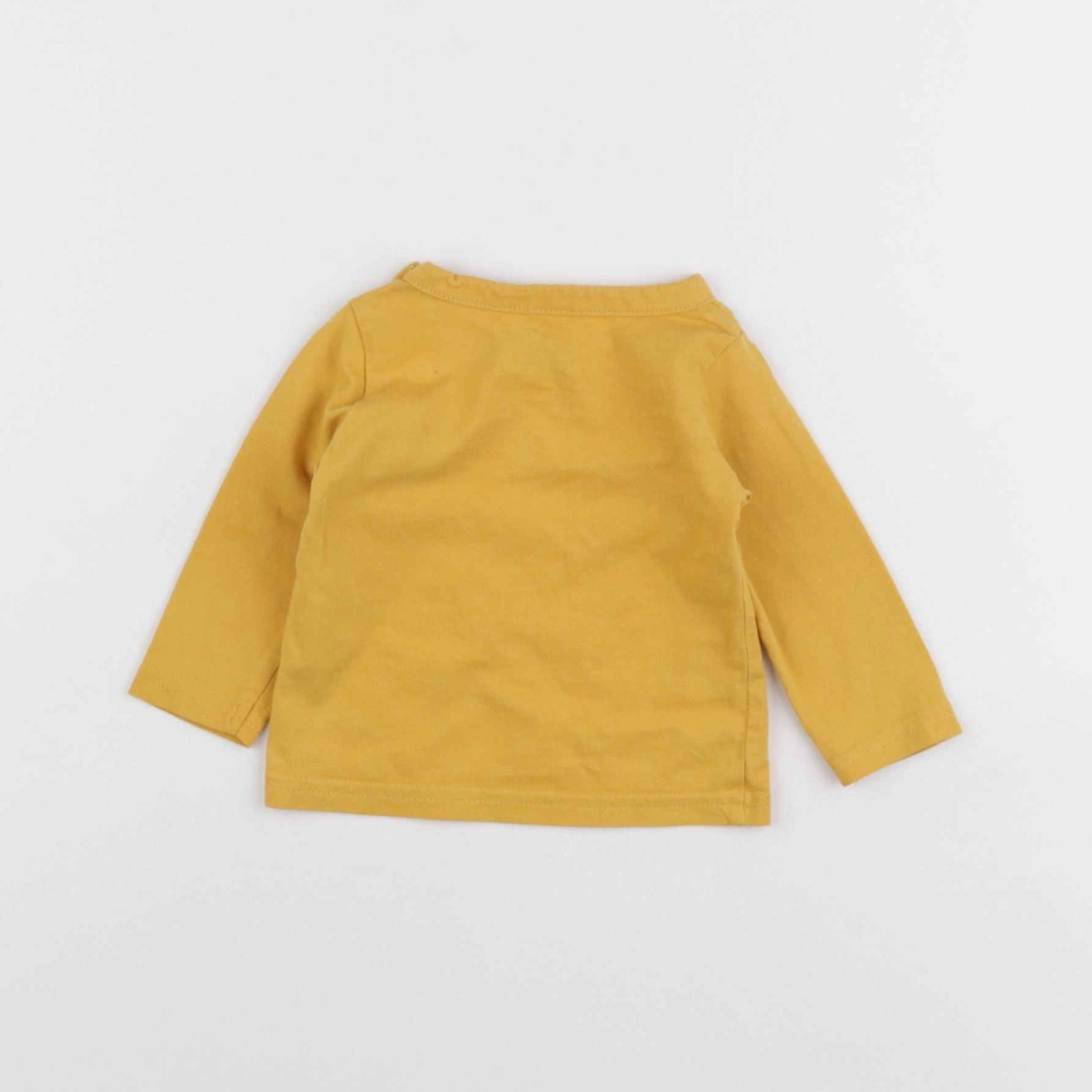 Tape à l'oeil - tee-shirt jaune - 3 mois