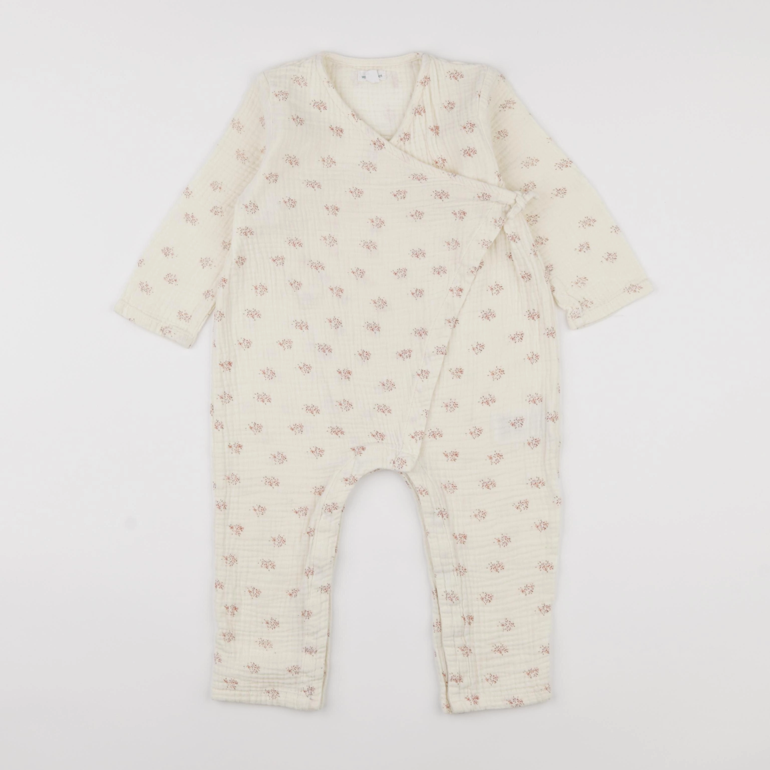 Vertbaudet - combinaison beige - 24 mois