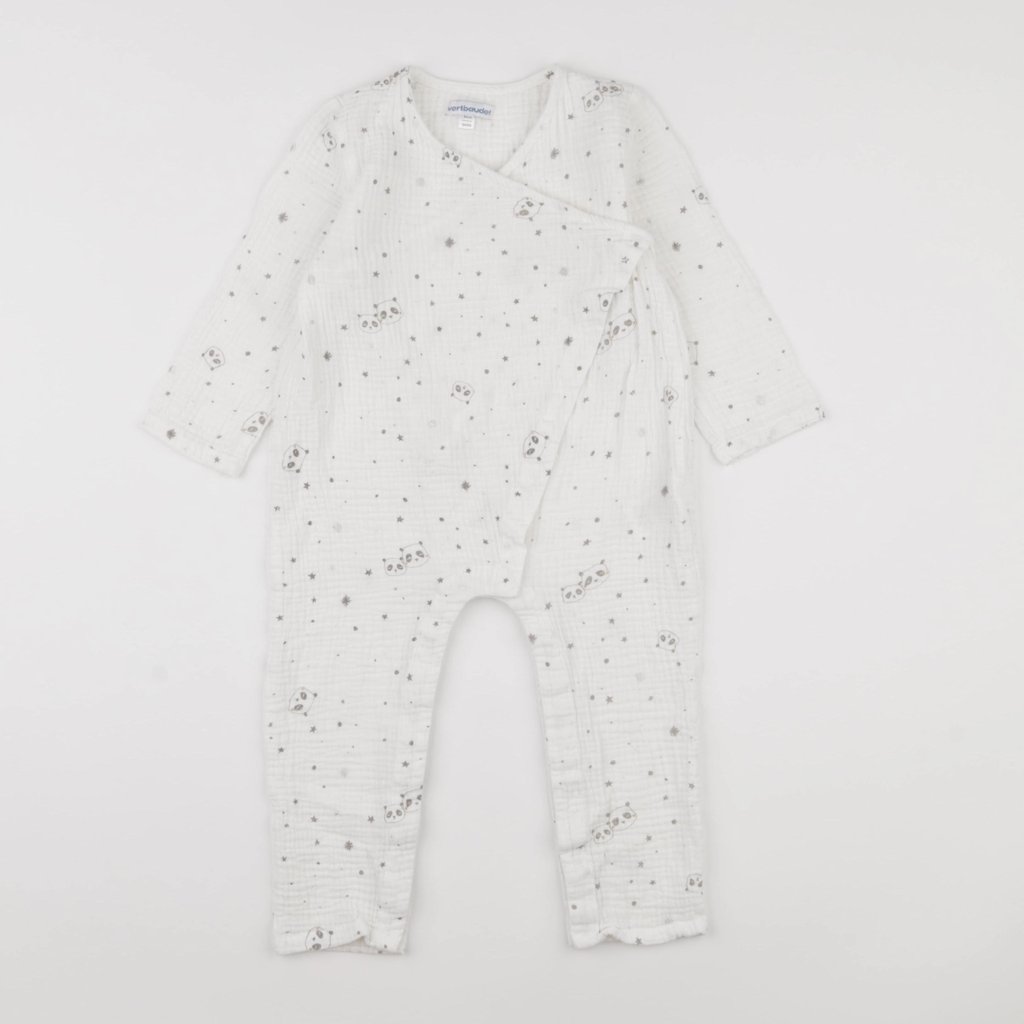 Vertbaudet - combinaison blanc - 3 ans