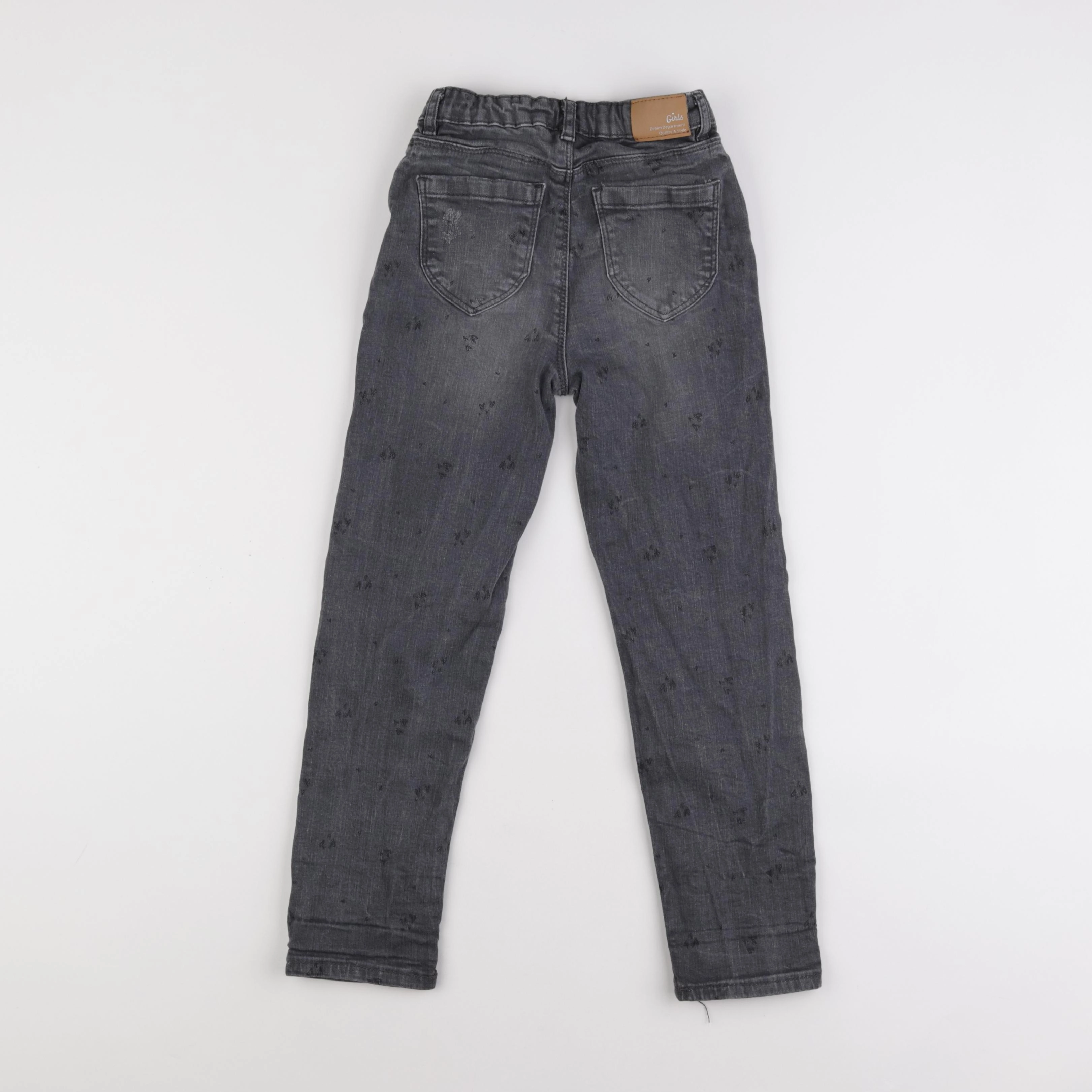 Vertbaudet - jean gris - 8 ans